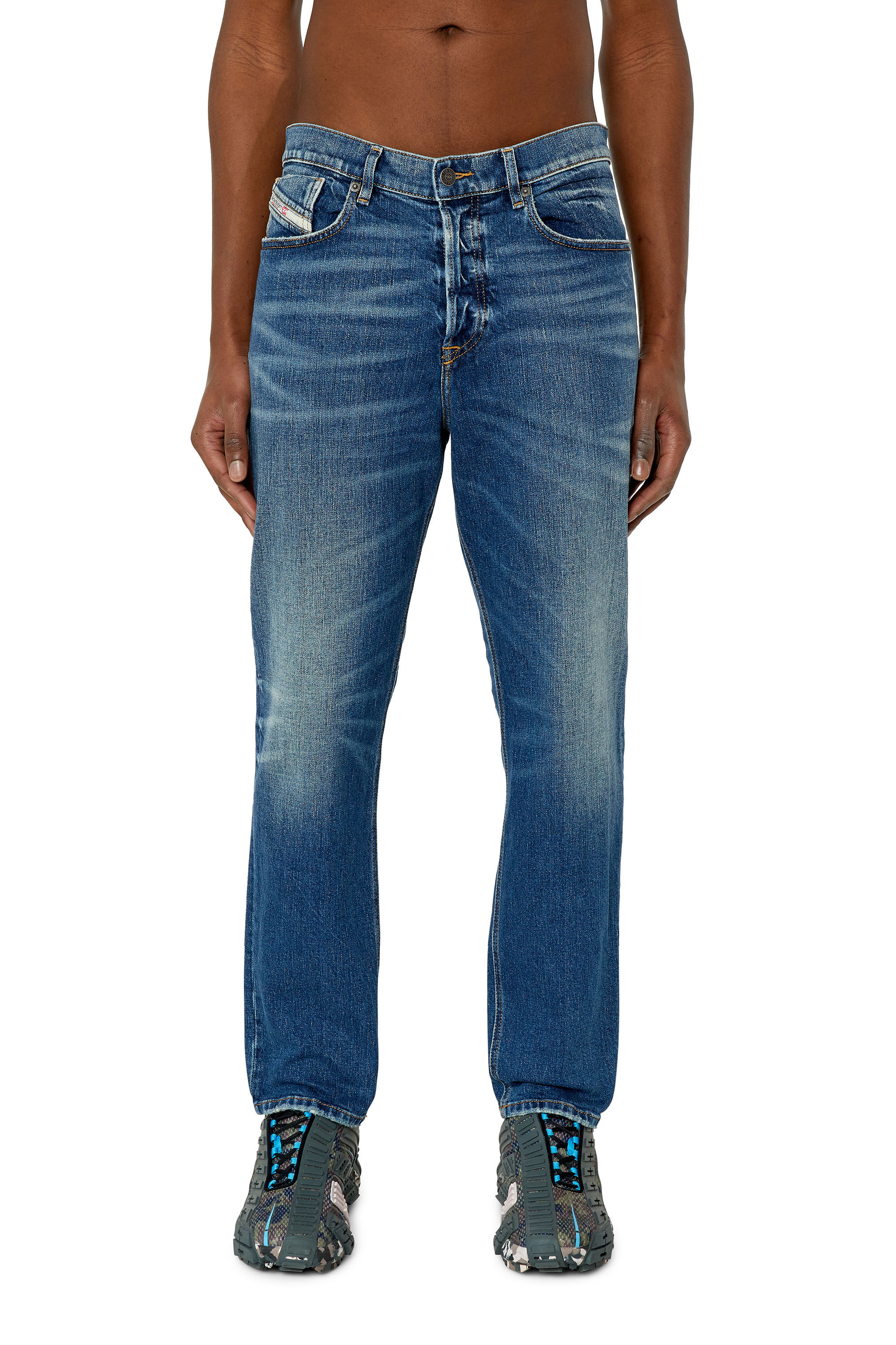 Diesel - 2005 D-Fining 007L1 Tapered Jeans, Medium blue - Image 3