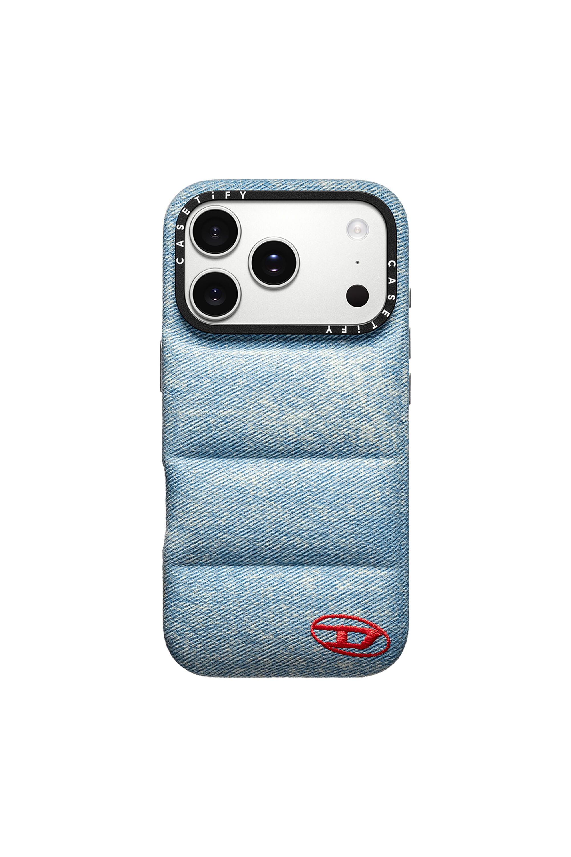 (K様)新品DIESELxCASETiFYiPhone17Pro ケース デニム Women's Puffer case for iPhone 17 Pro Max | Blue | Diesel {{Country}}