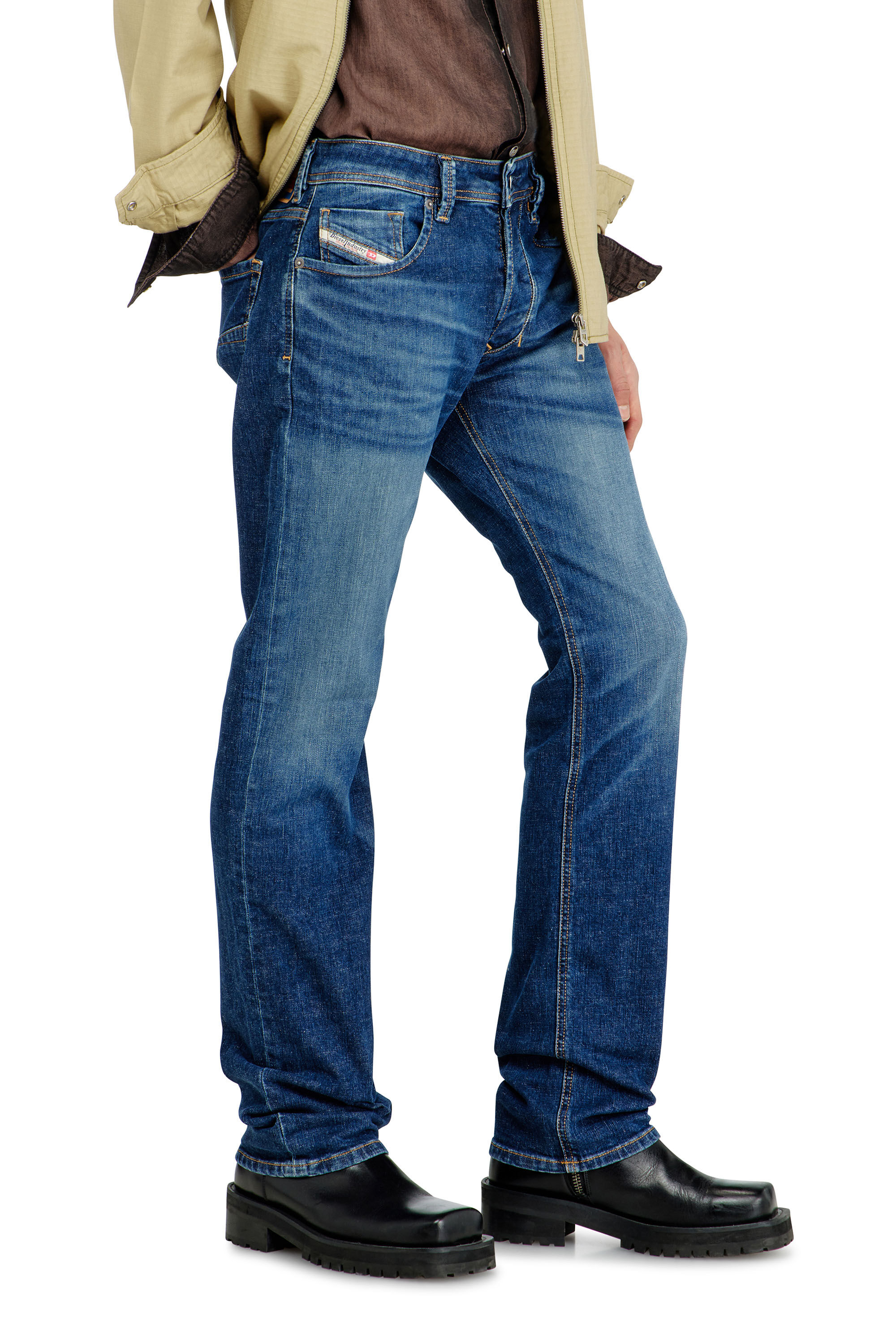 パンツ 00s DIESEL LARKEE Straight Denim archive Men's Regular Jeans | Dark Blue | Diesel 1985 Larkee