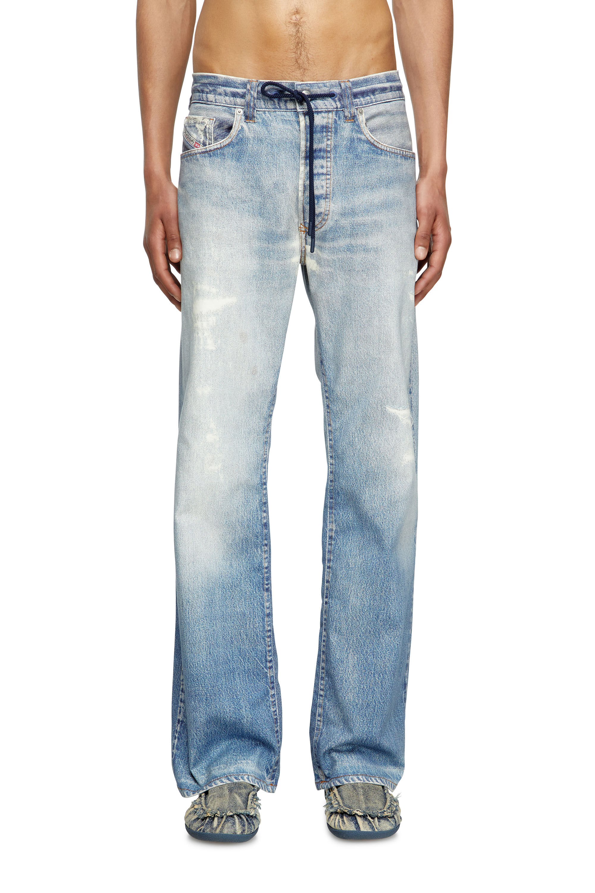 Men's Relaxed Jeans | Light Blue | Diesel 2080 D-Reel Joggjeans®