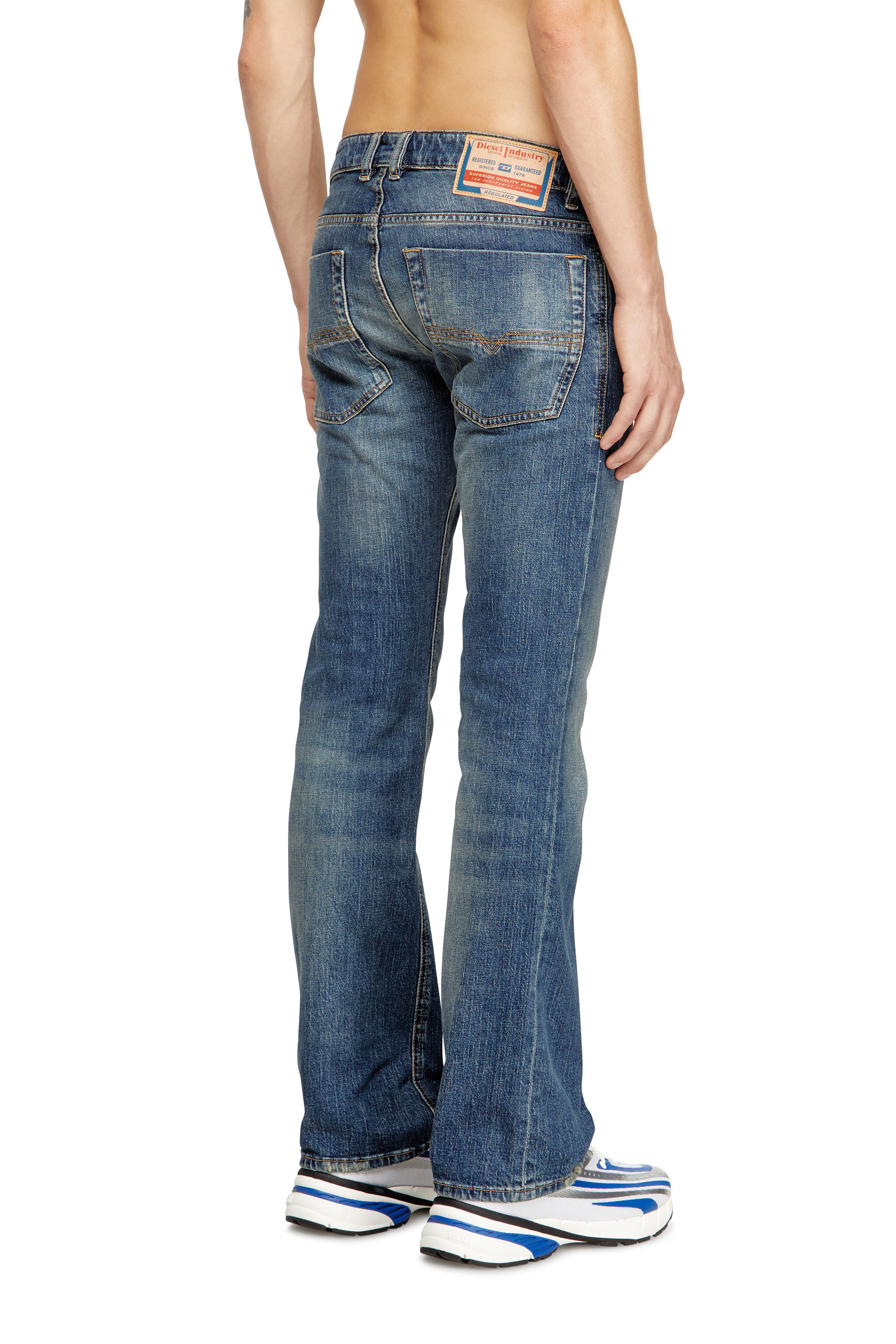 Men's Bootcut Jeans | Low Waist 2007 ZatinyMedium blue | Diesel RO