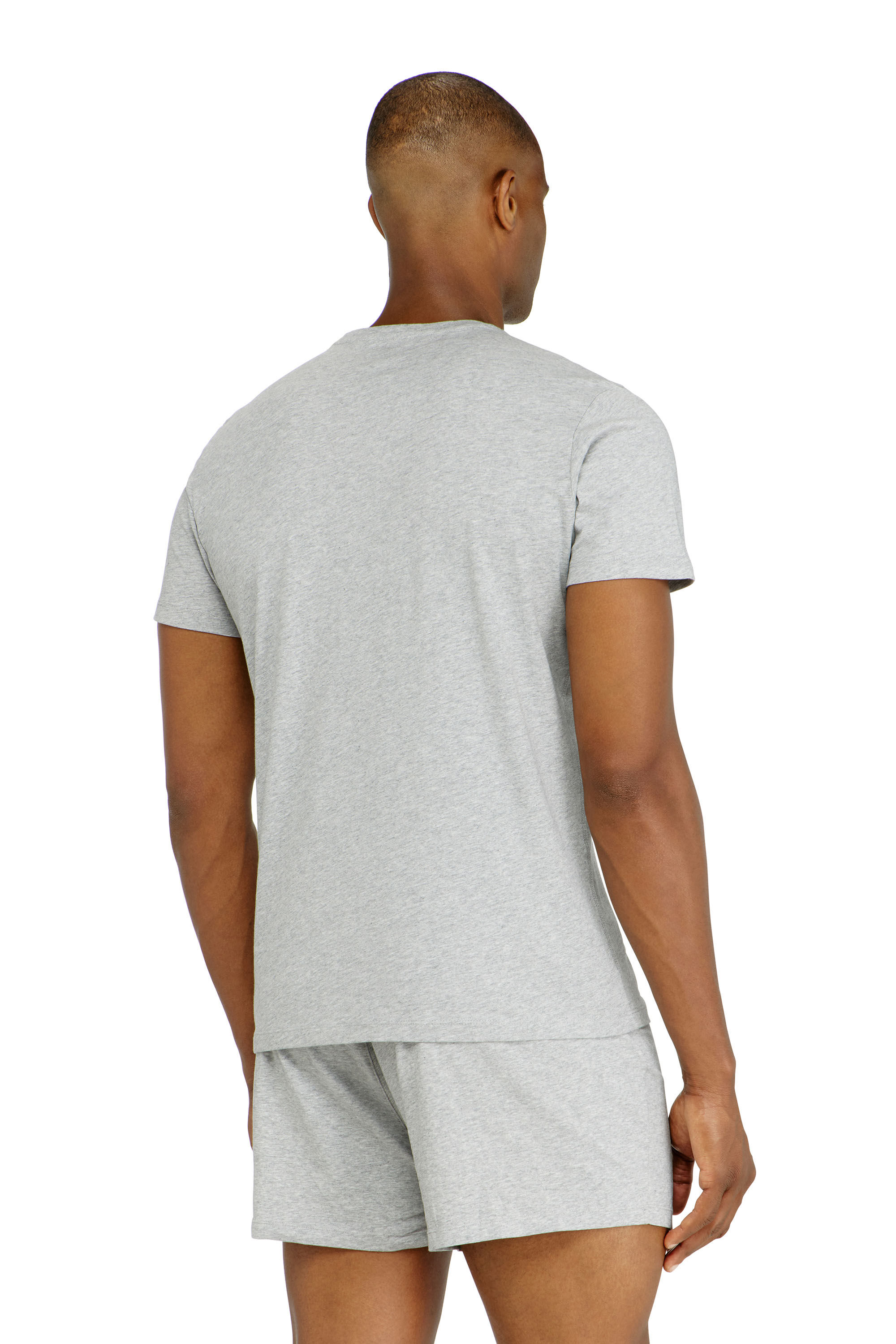 Diesel - RANDAL-D-CORE-3PACK, Man's Set of 3 cotton T-shirts in White/Grey - 4