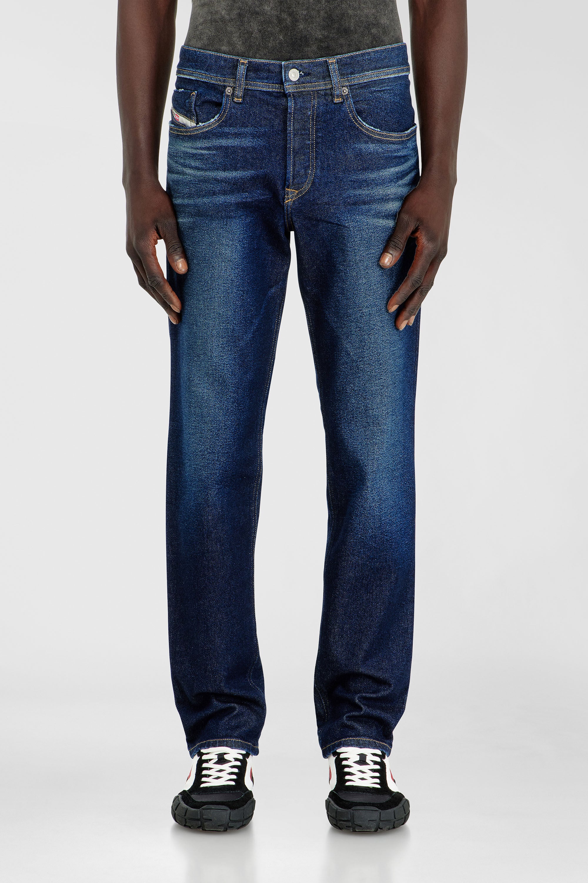 Diesel - Man's Regular Jeans 2023 D-Finitive 0KBBV, Dark Blue - 4