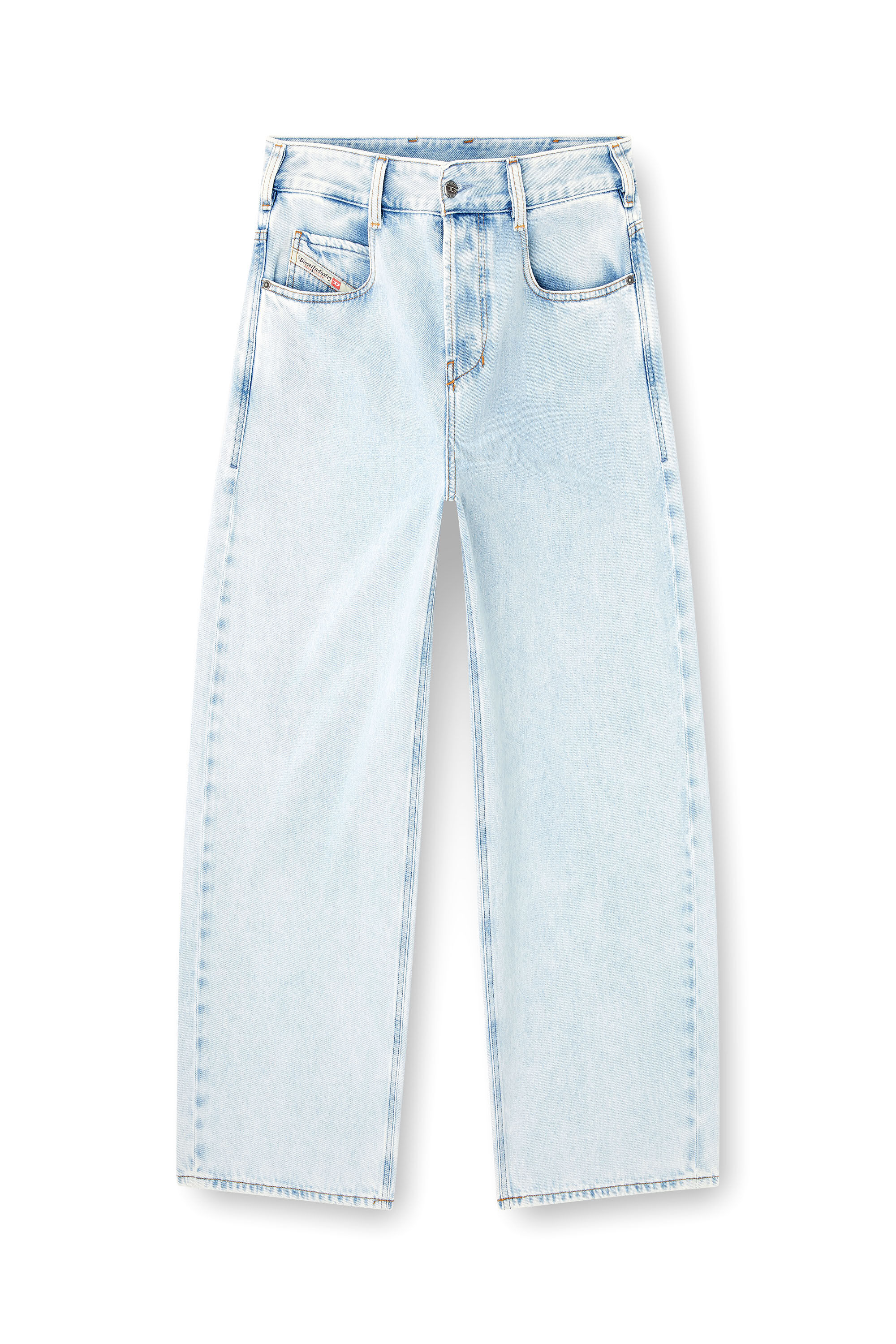 Diesel - Unisex's Relaxed Jeans 1997 D-Enim-M 09M74, Light Blue - 2