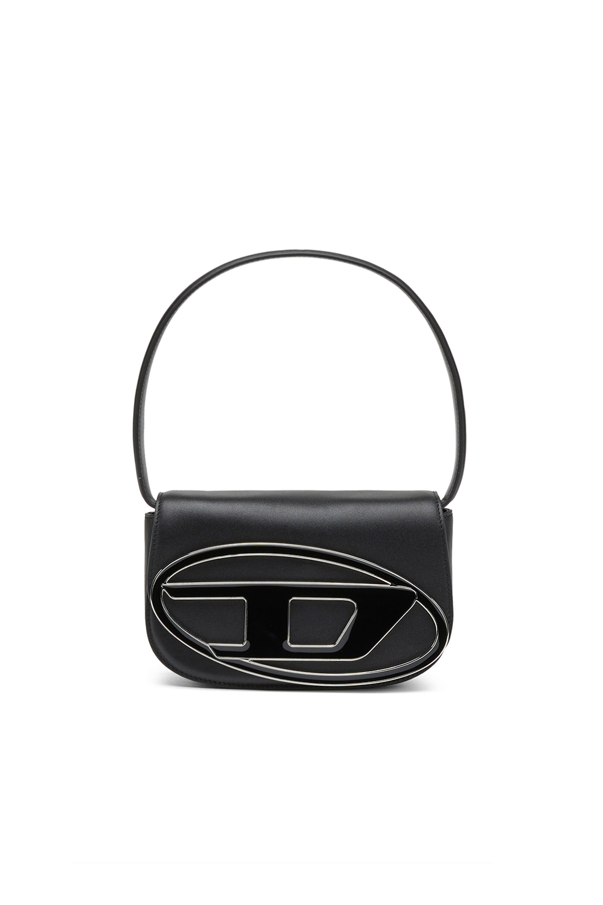 DIESEL 1DR POD shoulder BAG ショルダーバッグ DIESEL◇1dr-Pod Dロゴ クロスボディバッグ◇グレー/ブラック (DIESEL