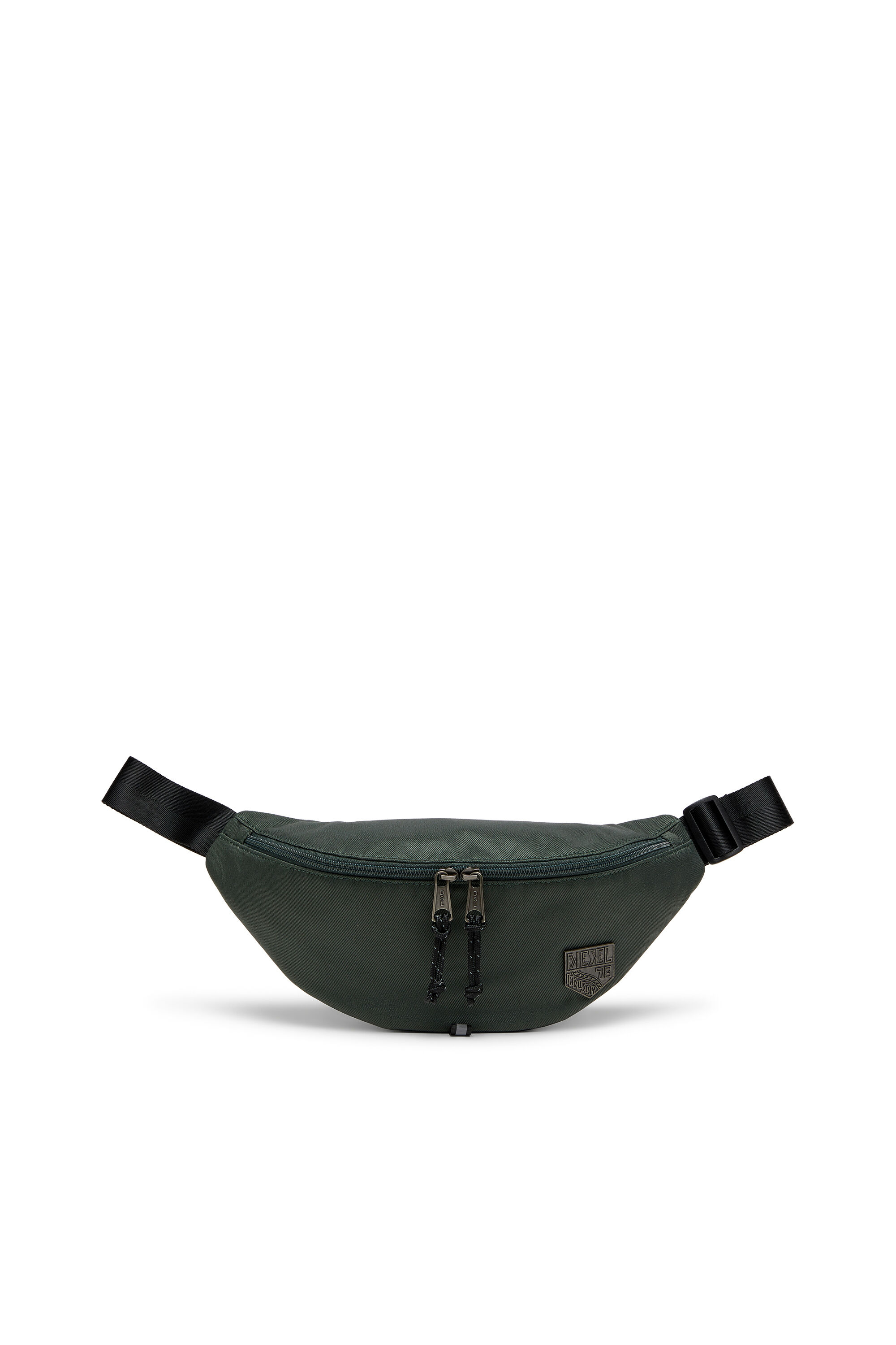 Diesel - D-PACK BELTBAG X, Unisex's D-Pack - Belt bag in nylon with emblem logo in Dark Green - 1