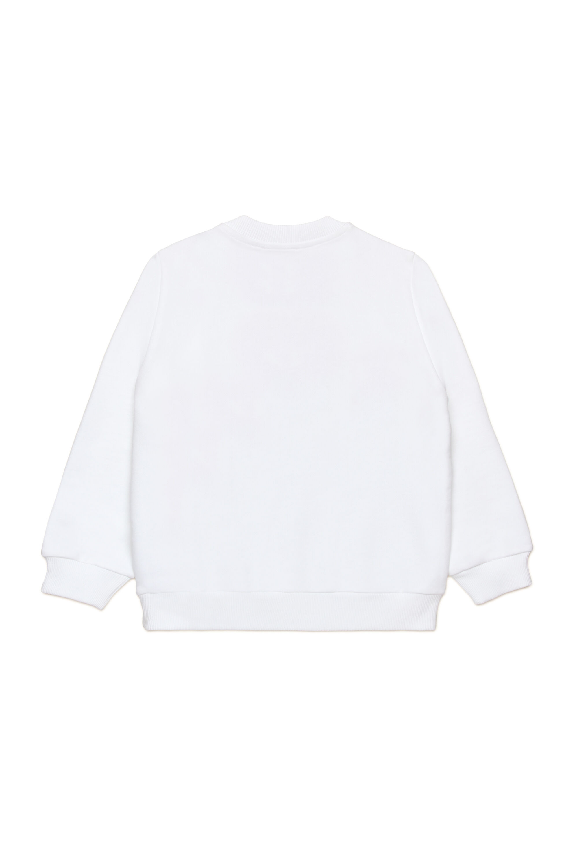 Diesel - SCACUORE, Woman's Sweatshirt with heart logo in White - 2
