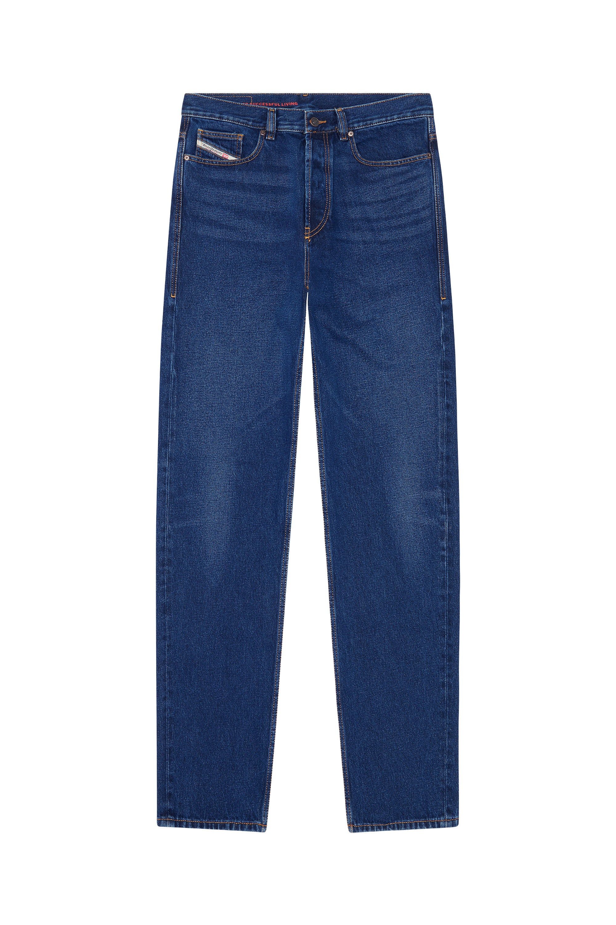 Diesel - Straight Jeans 2010 D-Macs 007E6, Dark Blue - Image 2