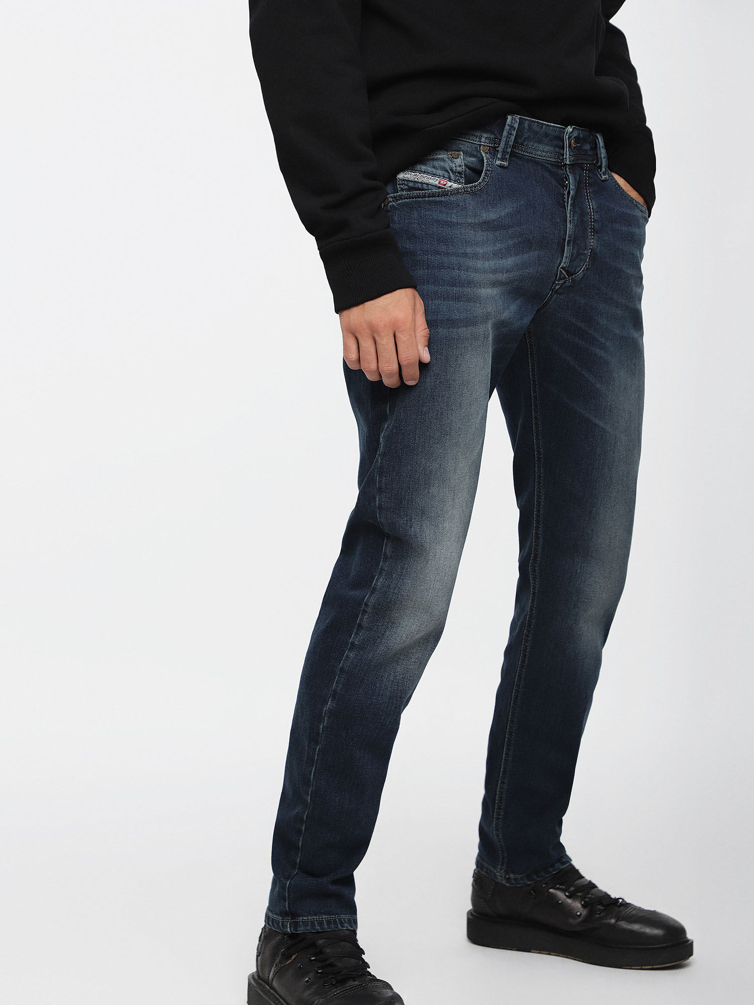 diesel larkee black jeans