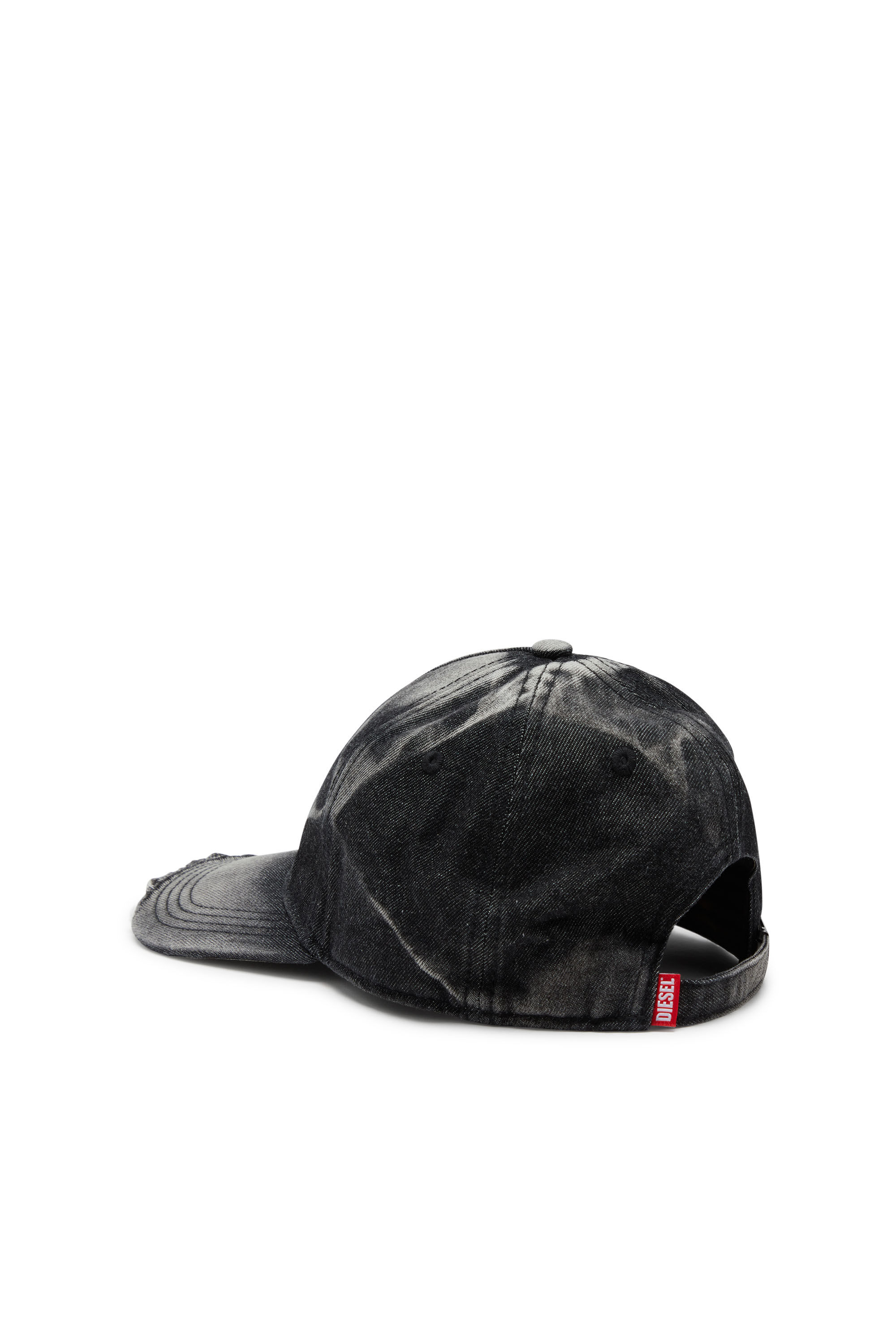 【極美品】DIESEL C-SEYMON ダメージデニムキャップ Diesel】C-Seymon デニム ダメージ加工 キャップ帽【関税込】 (DIESEL