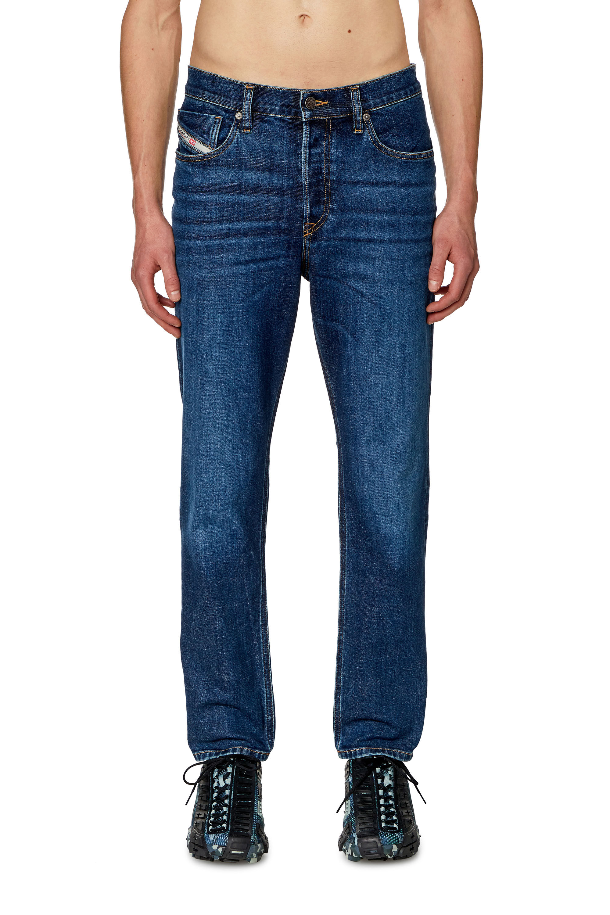 Men's Regular Jeans | Dark Blue | Diesel 2005 D-Fining