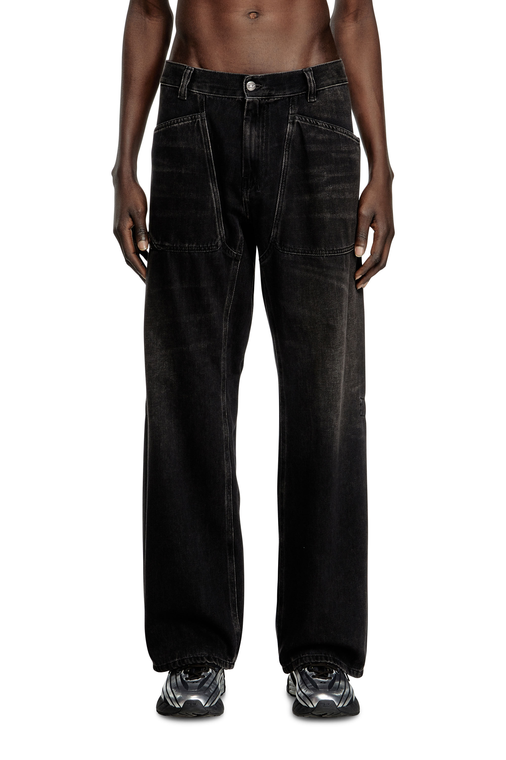   Jeans ブラック タンクトップ DIESEL（ディーゼル）の「ウィメンズ タンクトップ（タンクトップ