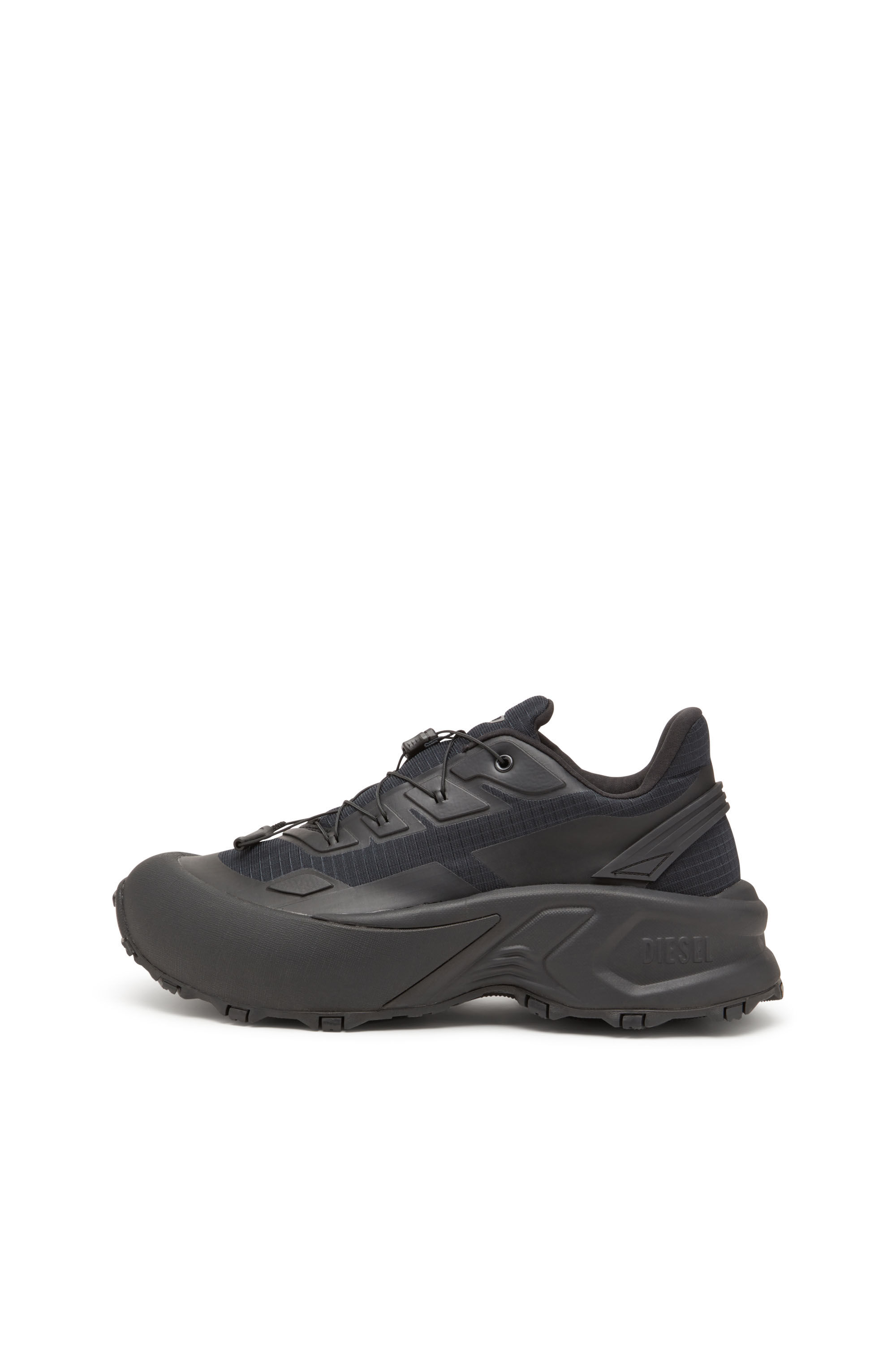 Men's D-Cage Runner-Sneakers in TPU-trimmed ripstop | Black | Diesel