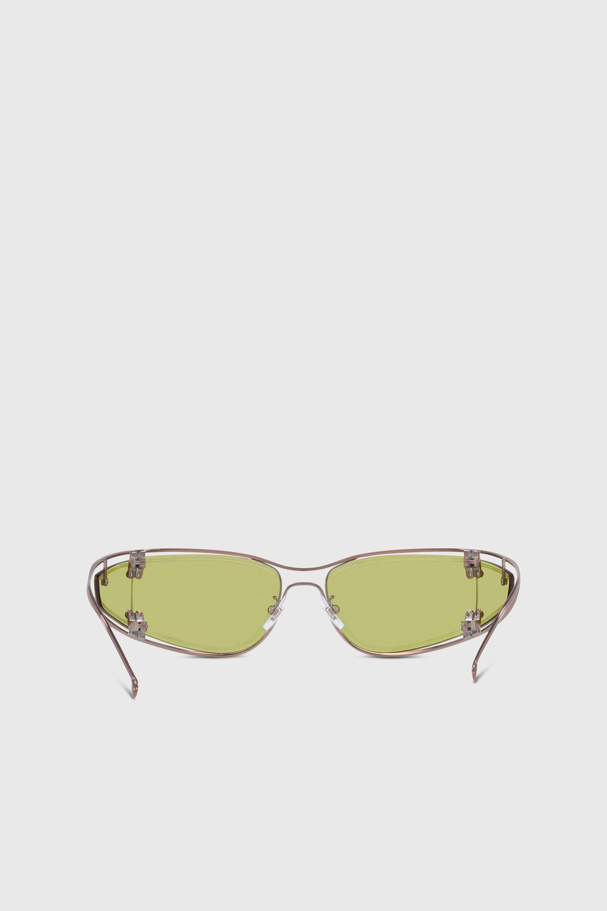 Diesel - 0DL1001, Unisex's Wraparound shape sunglasses in Green - 5