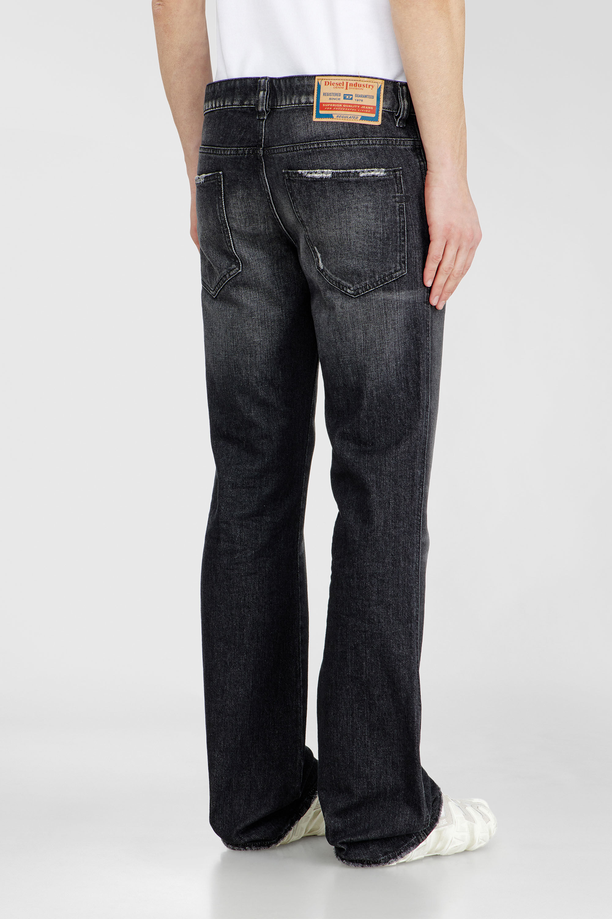 Men's Bootcut Jeans | Regular Waist 1998 D-BuckBlack/Dark grey