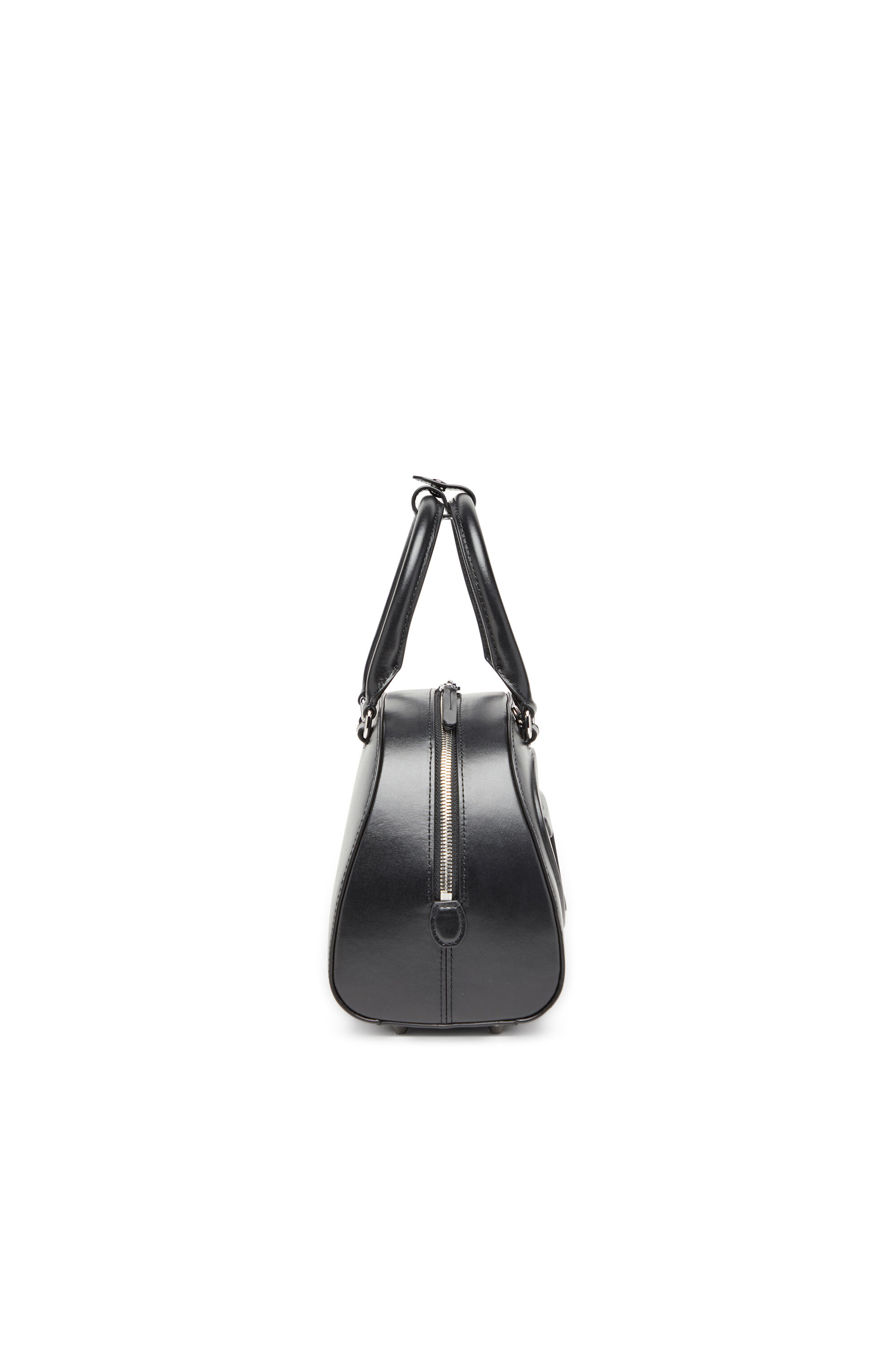 Women's 1DR Dome-Leather bowling bag | Black | Diesel