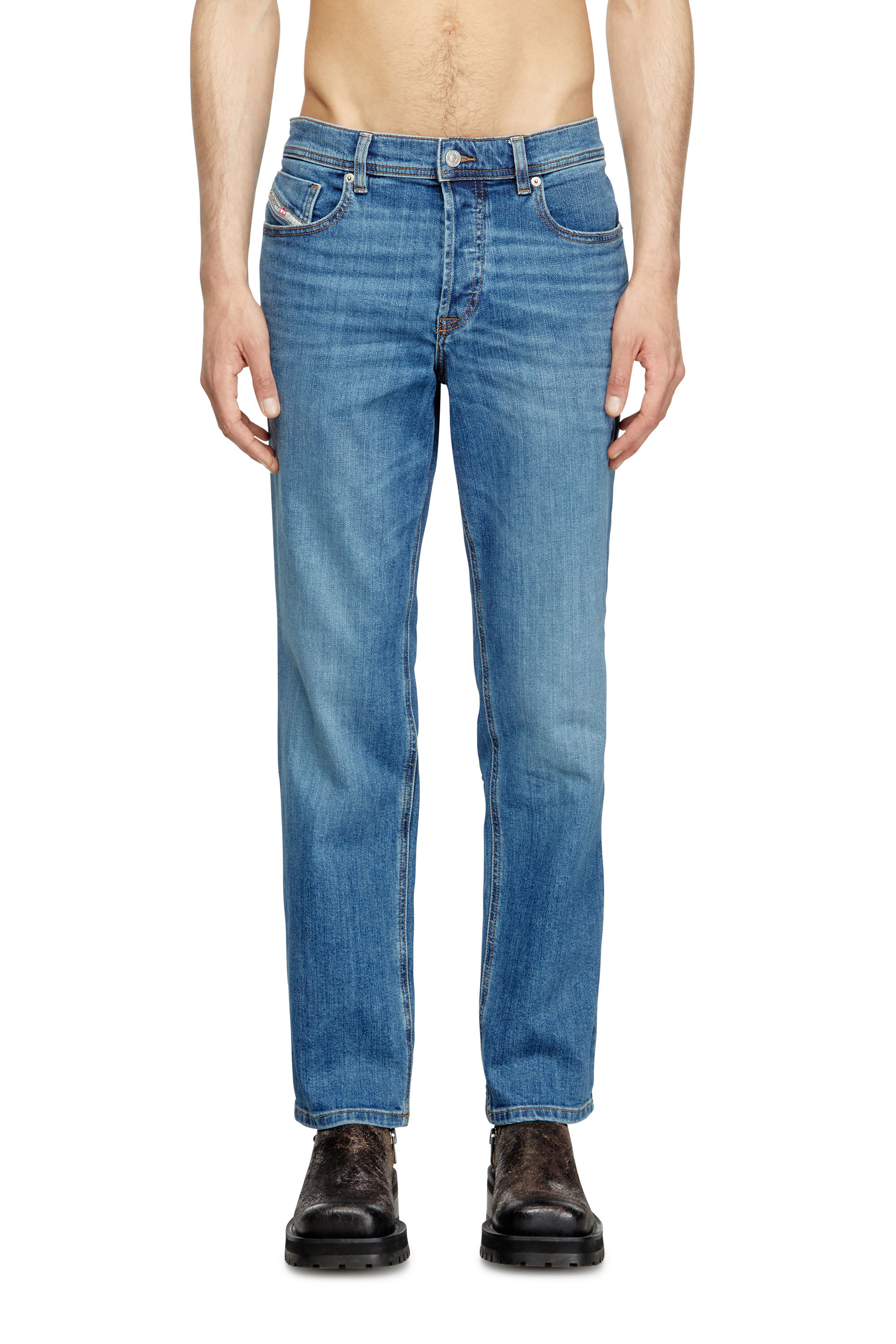 Men's Regular Jeans | Light Blue | Diesel 2023 D-Finitive