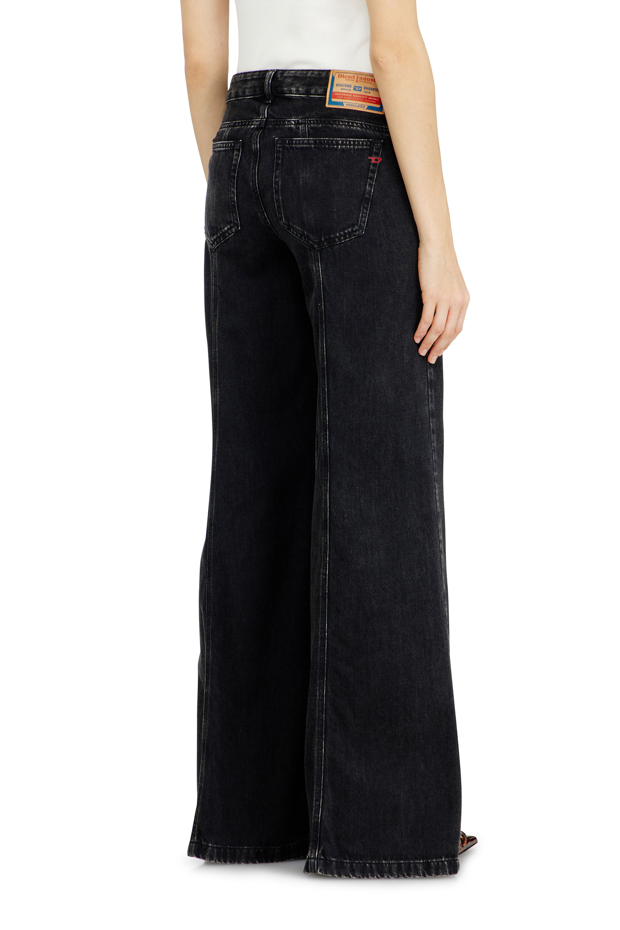 パンツ 00s Archive Flare Black Denim Pants 00s Archive Flare Denim Pants –Oil Black - メルカリ