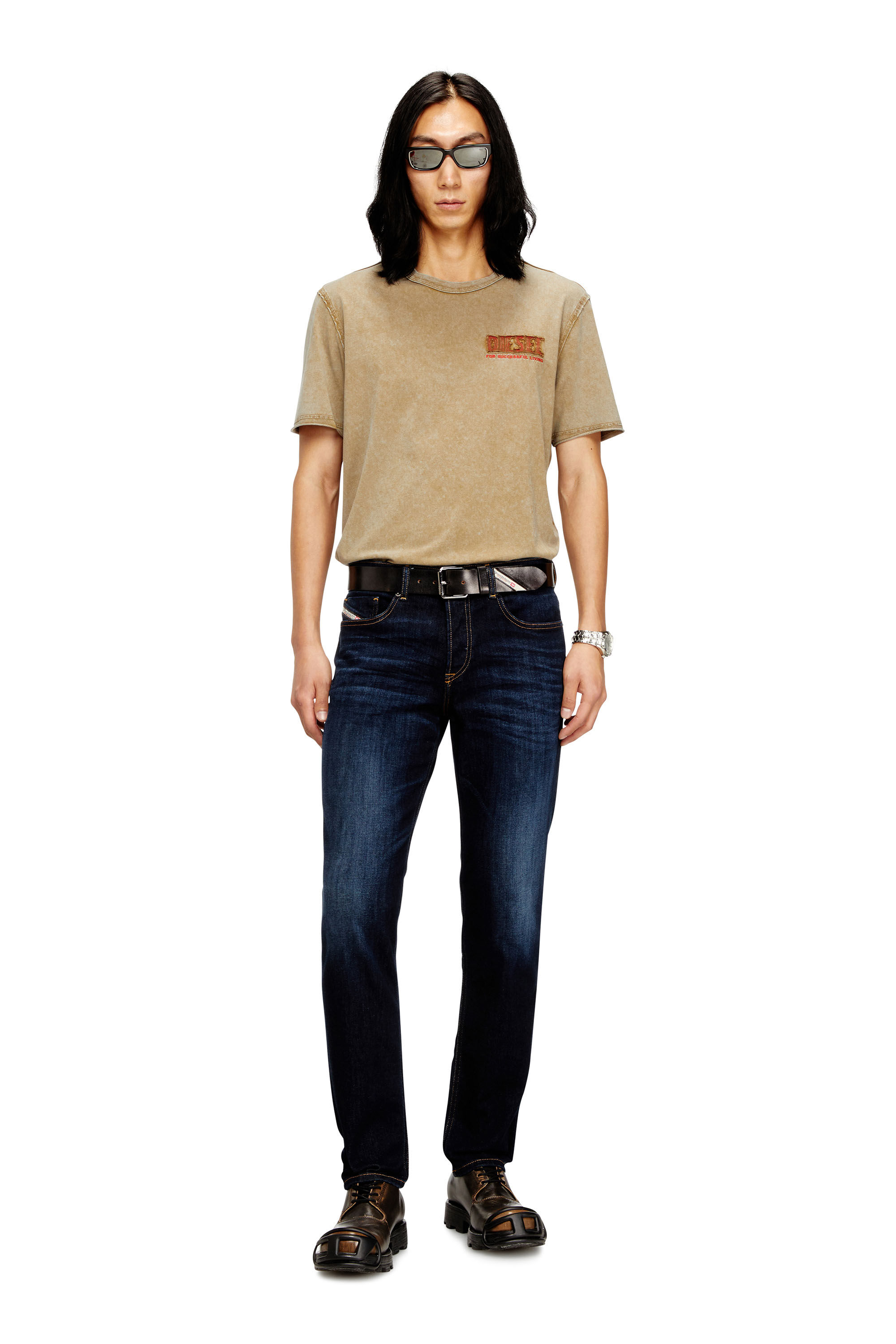 Men's Regular Jeans | Dark Blue | Diesel 2023 D-Finitive