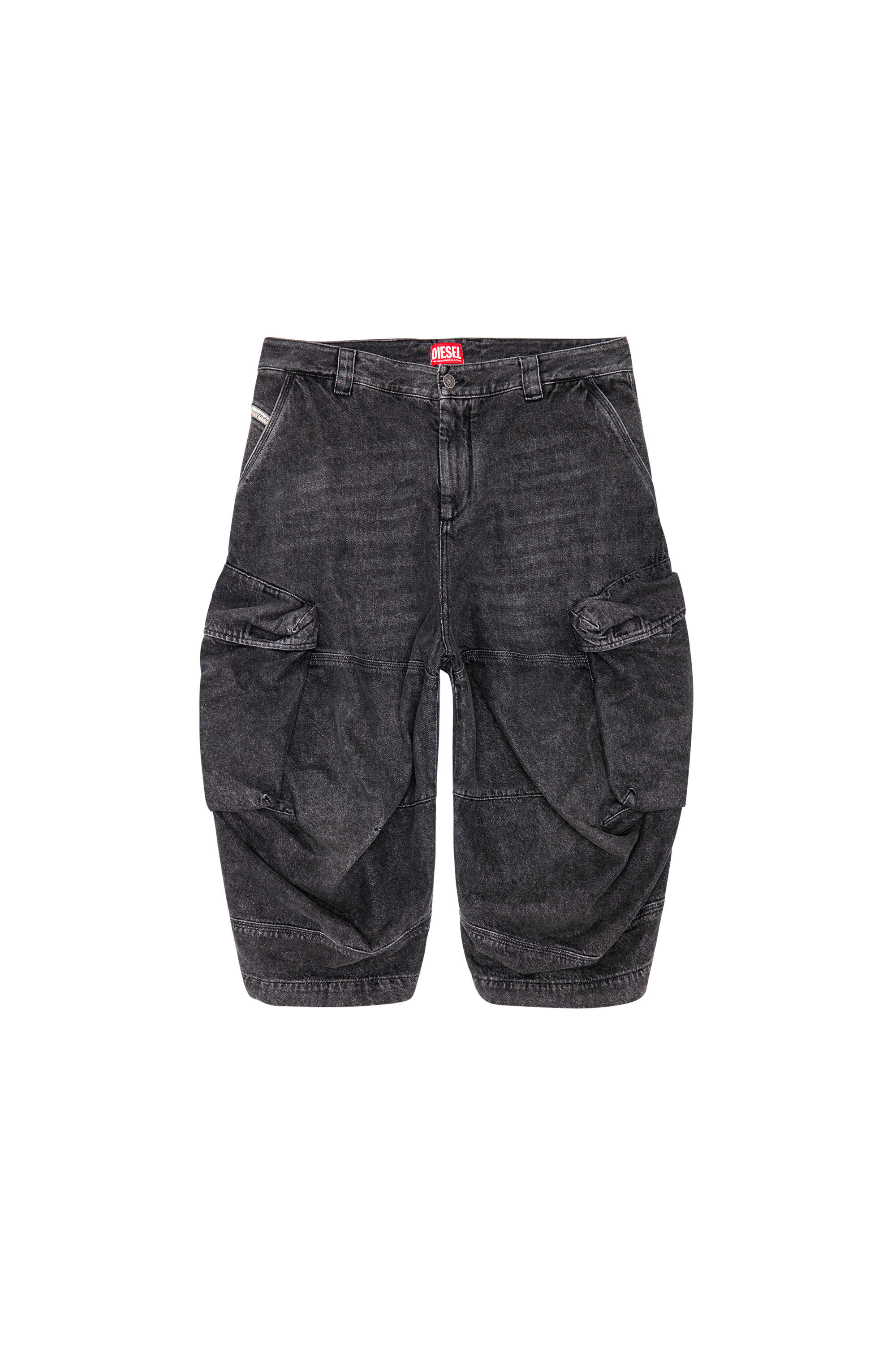 Diesel - D-ARNE-SHORT-S, Black - Image 2