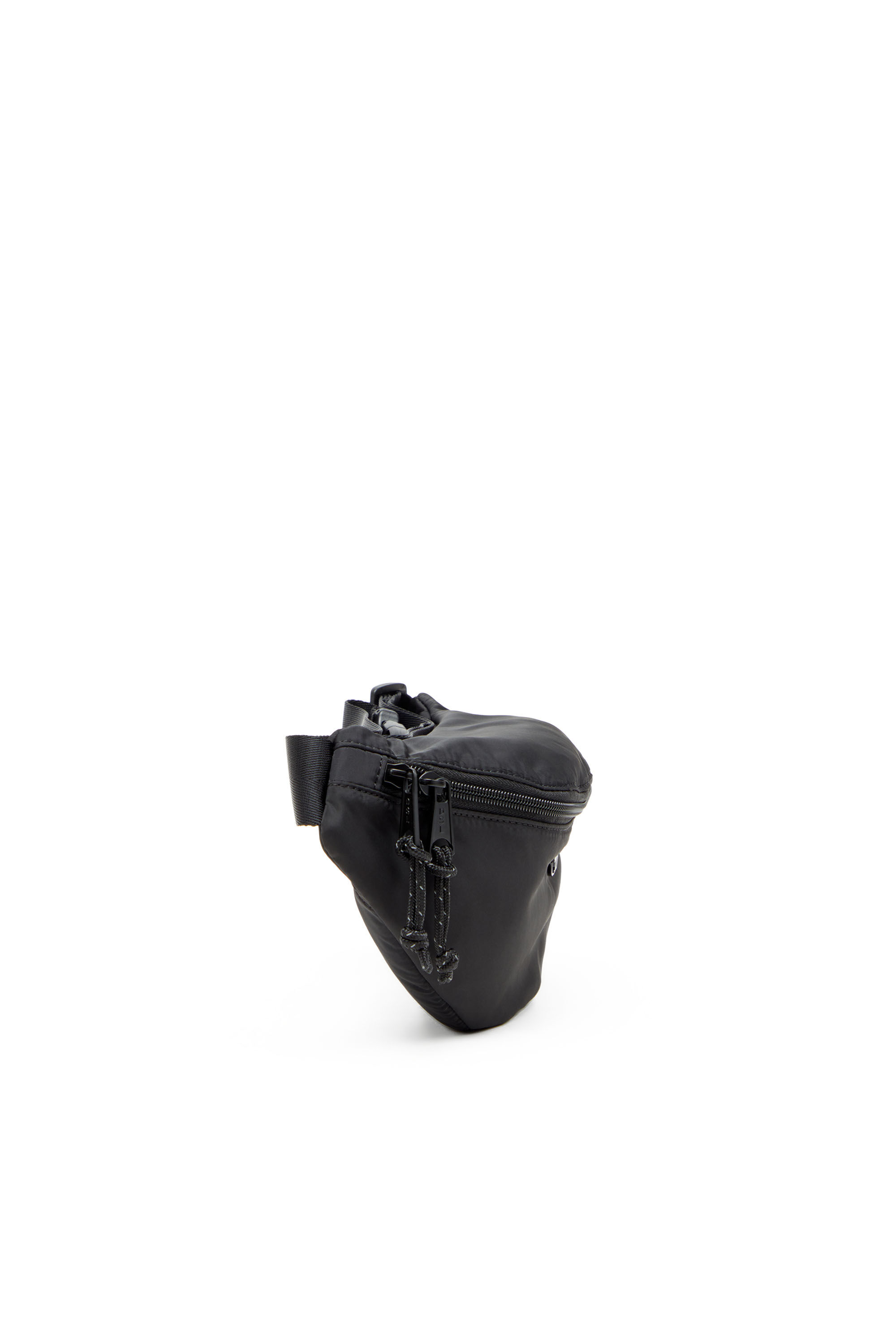 Diesel - D-PACK BELTBAG X, Man's D-Pack-Belt bag in satin-touch fabric in Black - 4