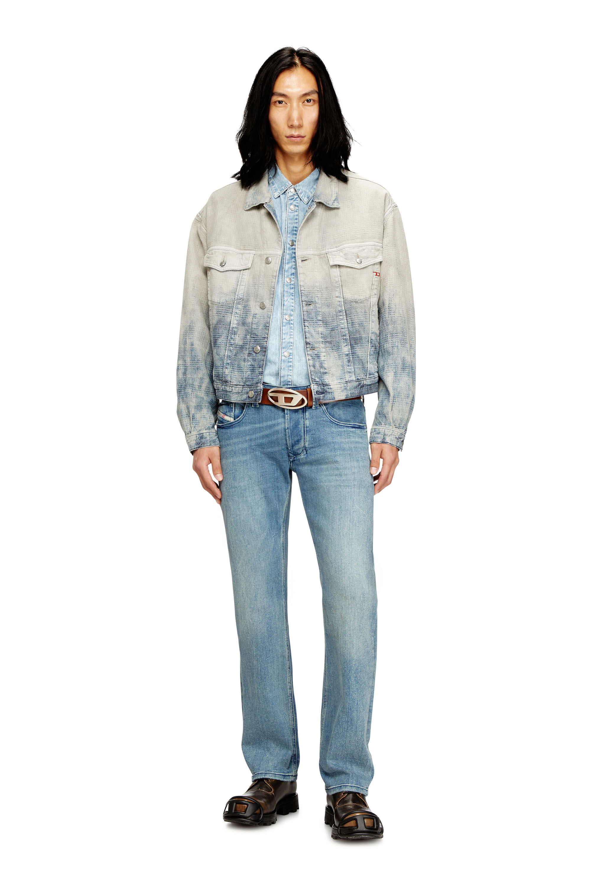 Men's Regular Jeans | Medium blue | Diesel 1985 Larkee
