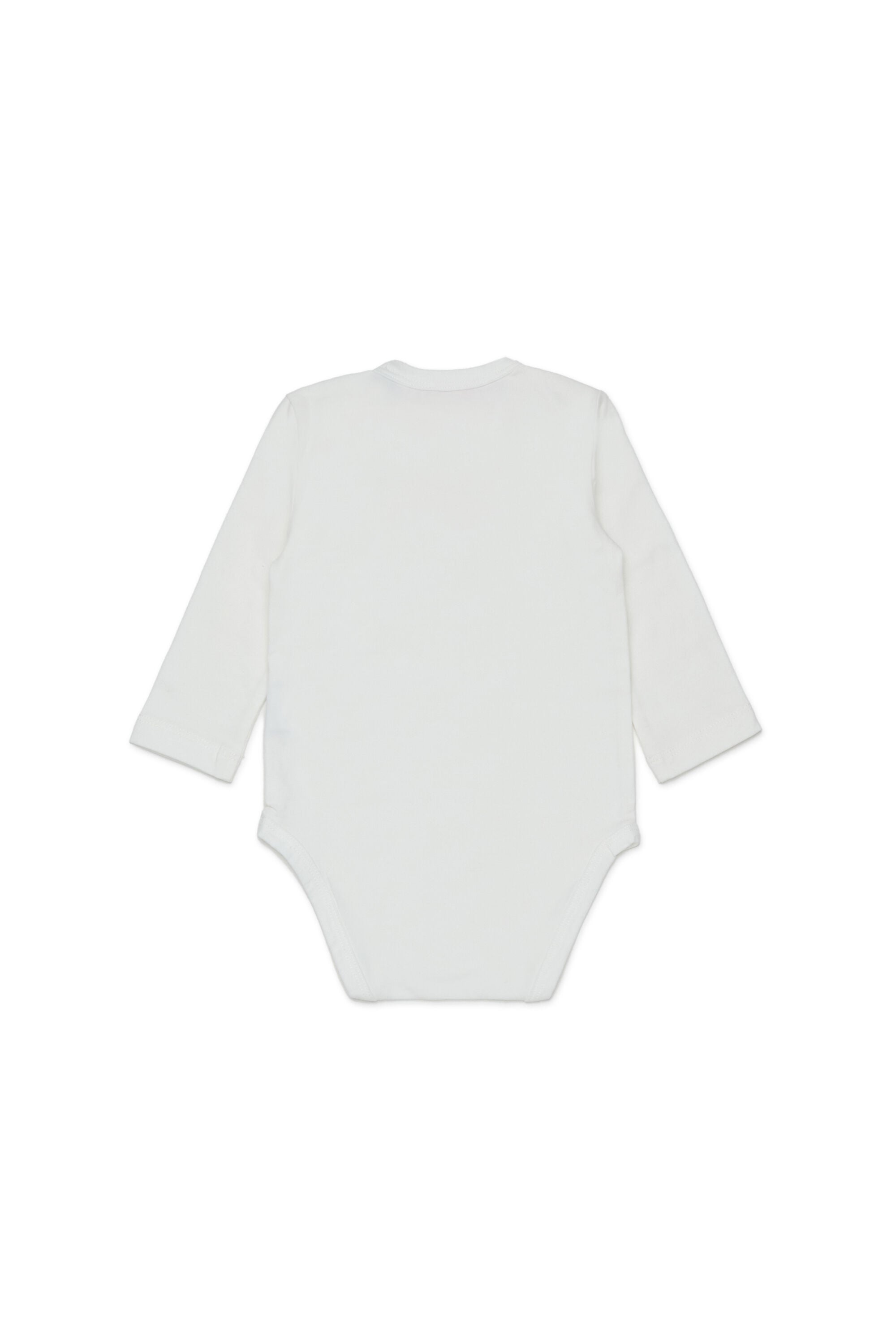 Diesel - UPPYBOX-NB, Unisex's Newborn set with logo biscuit print in White - 2