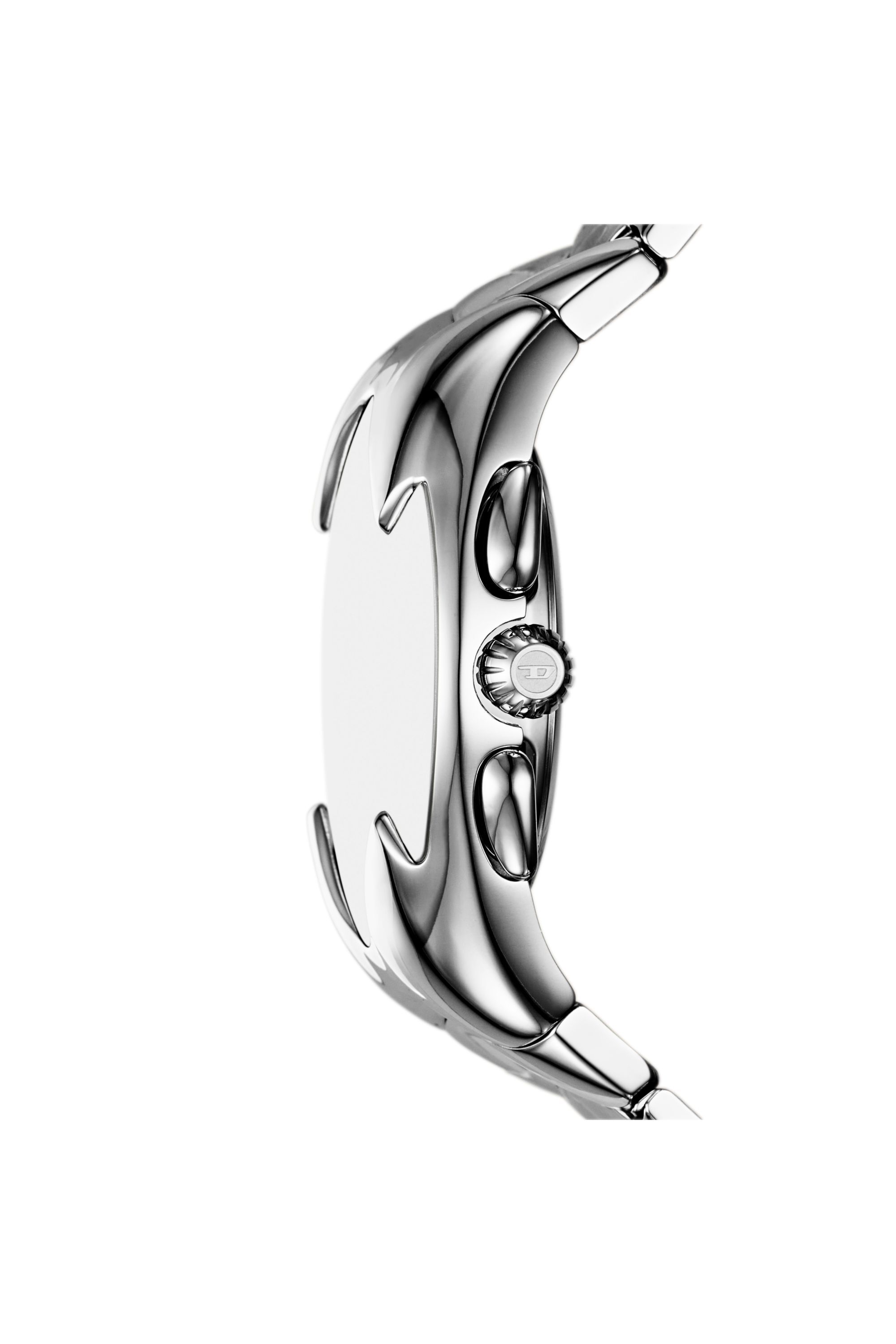 ꣑୧ Men's Diesel Mercurial Chronograph Stainless Steel Watch | Silver