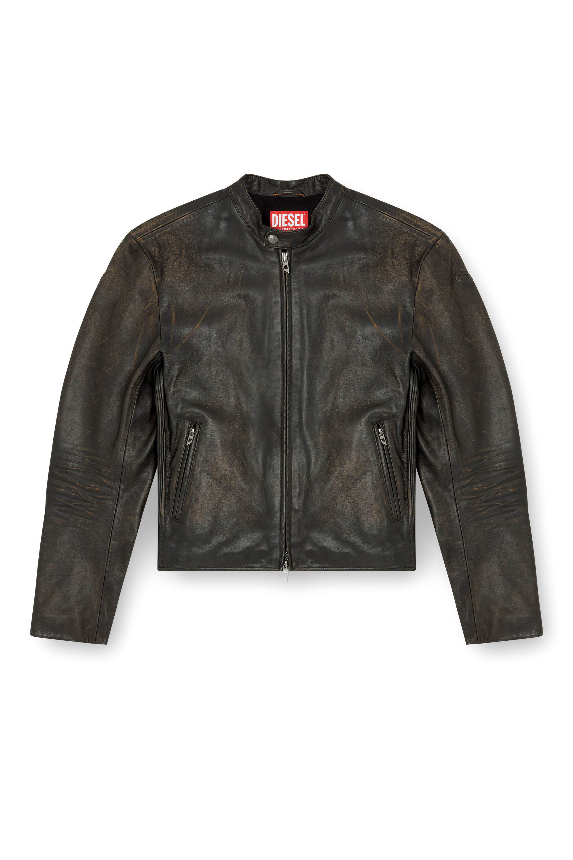 diante LOOSE ECO LEATHER RIDERS JACKET Loose Leather Jacket – RadHon