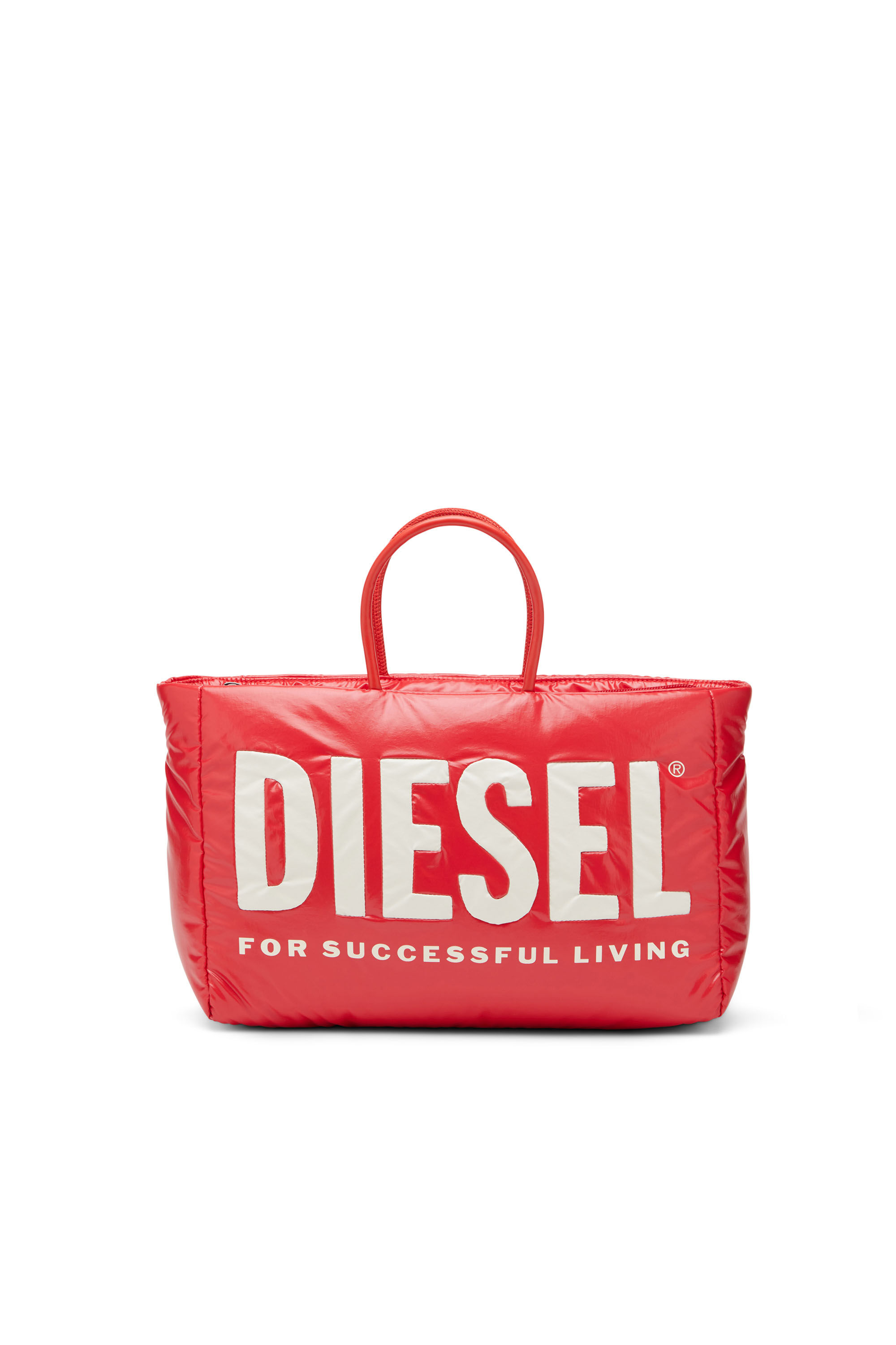 Diesel - PUFF DSL TOTE M X, Red - Image 2