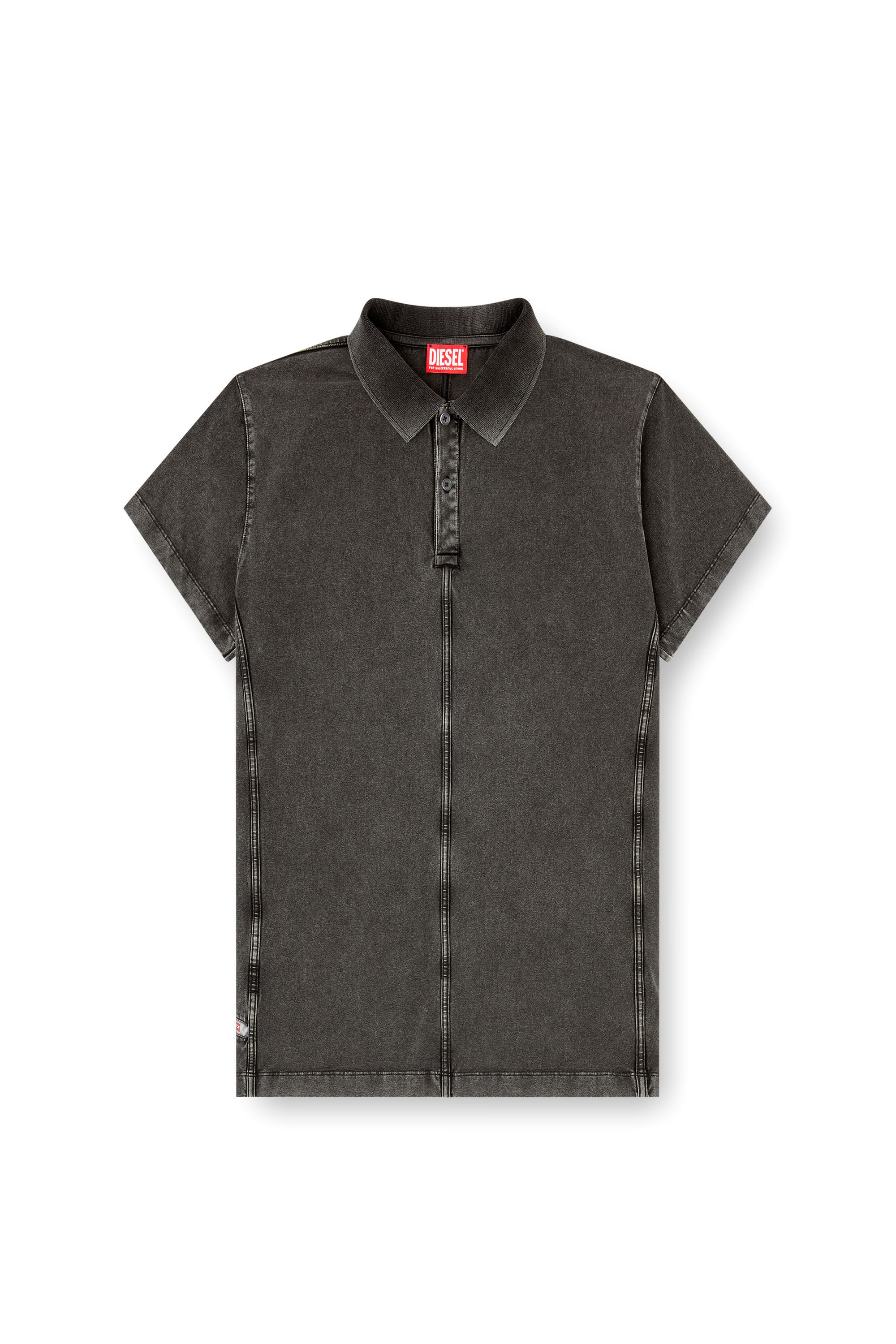 【未使用タグ無し】DEMYLEE_Knit polo shirt DEMYLEE_Knit polo shirt Feature｜Ron Herman
