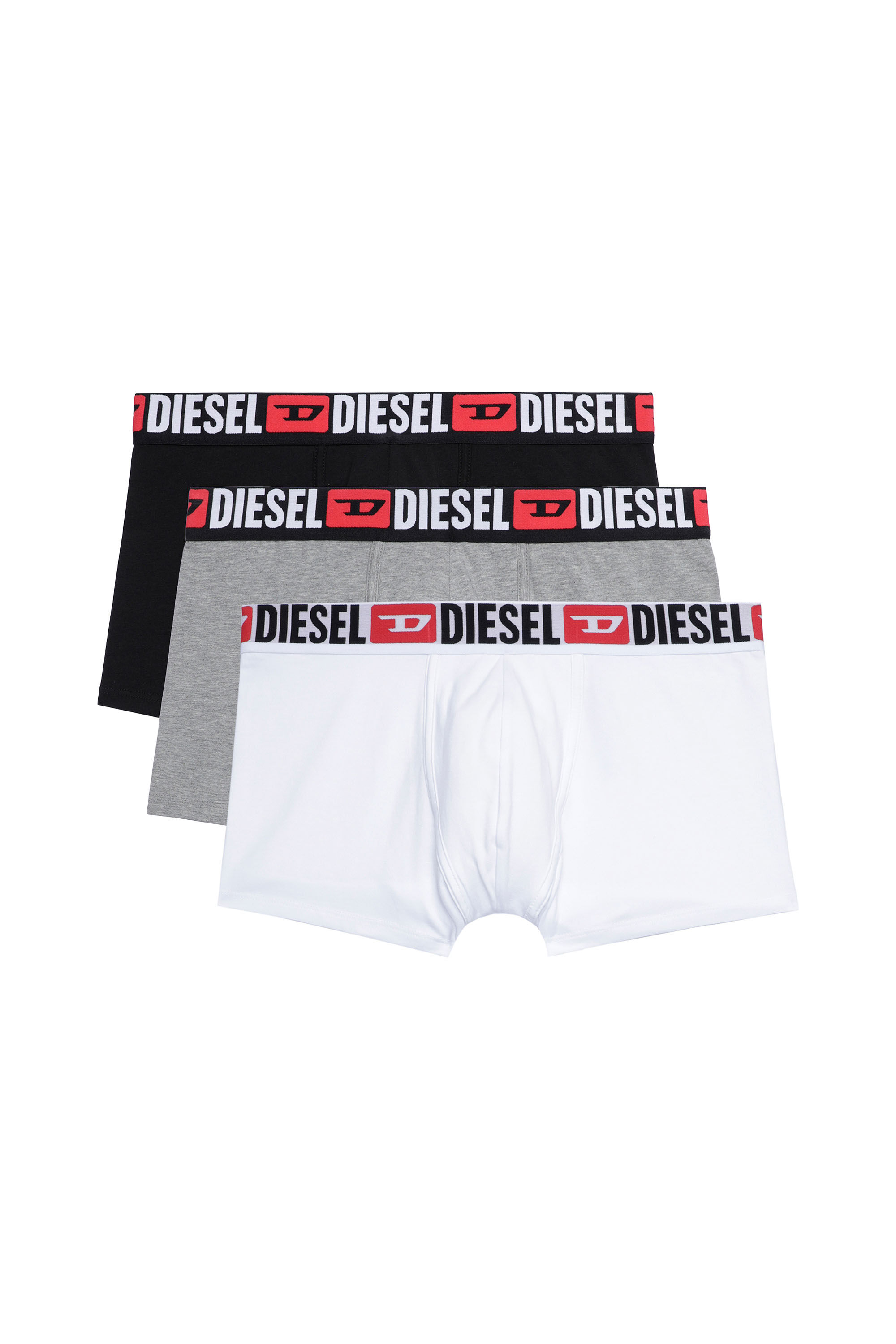 Diesel - UMBX-DAMIENTHREEPACK, White/Grey - Image 4