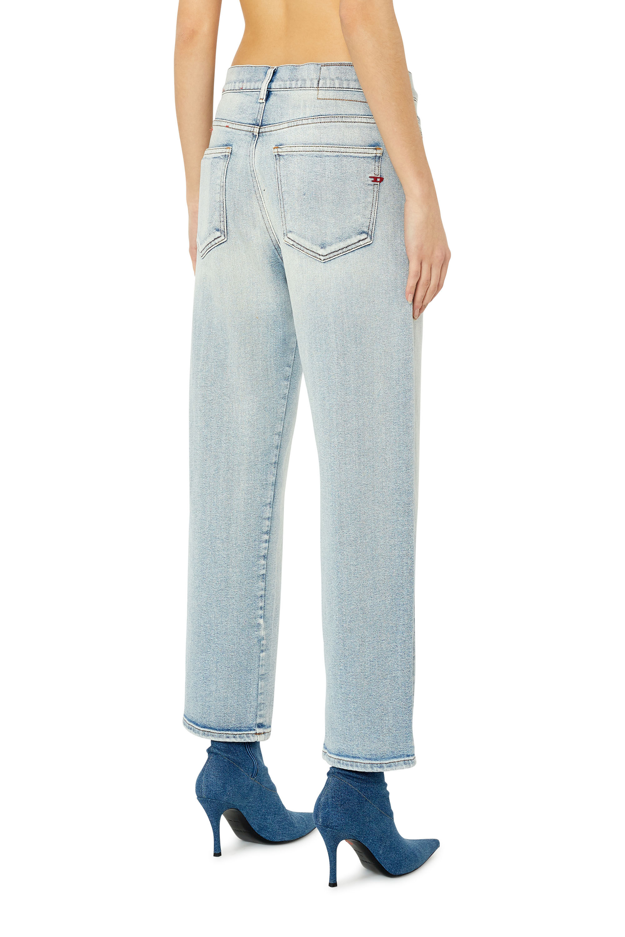 Diesel - 2016 D-Air 9C08L Boyfriend Jeans, Light Blue - Image 4
