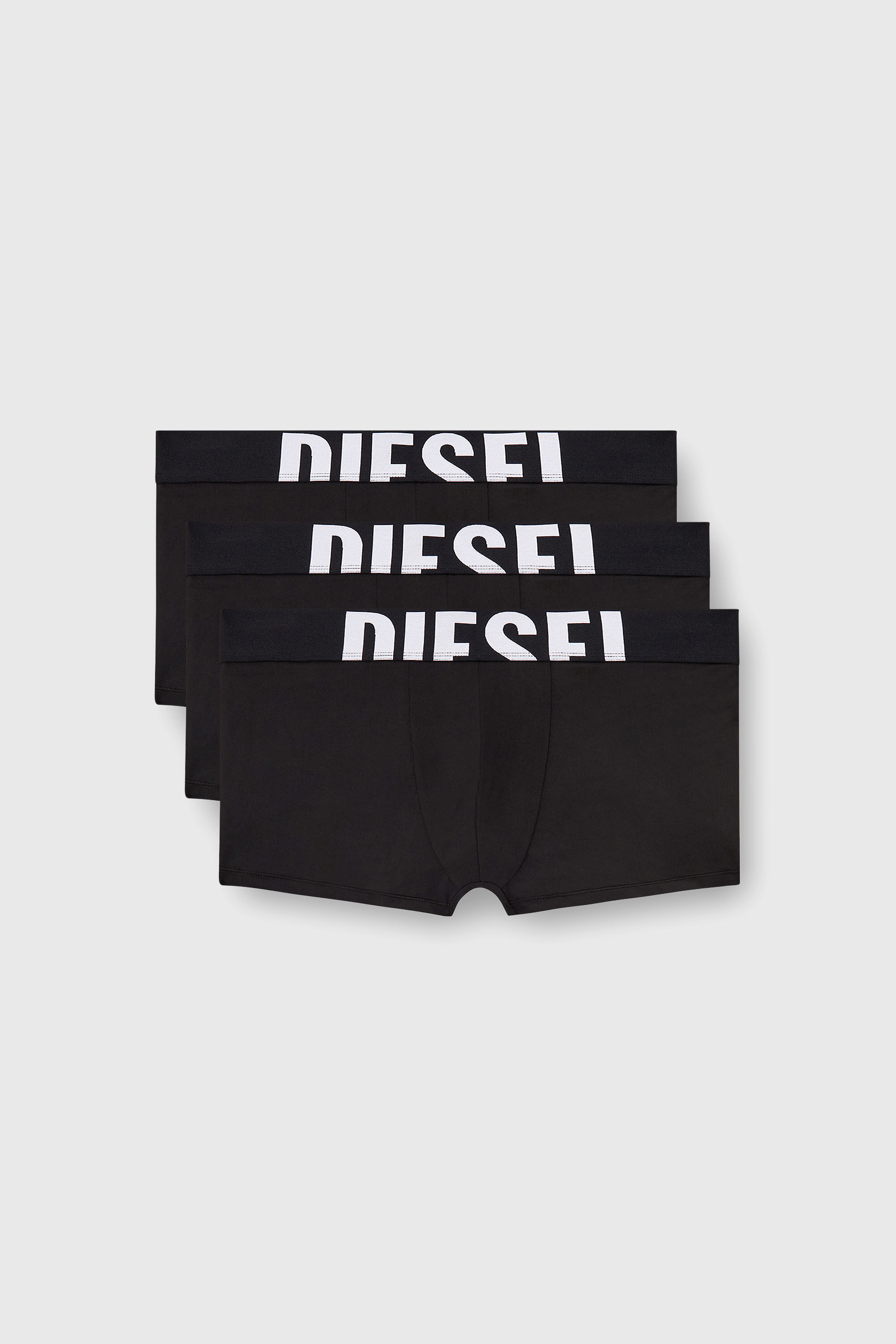 Diesel - DAMIEN-D-POP-3PACK-55, Man's Three-pack boxer briefs in microfibre in Black - 2