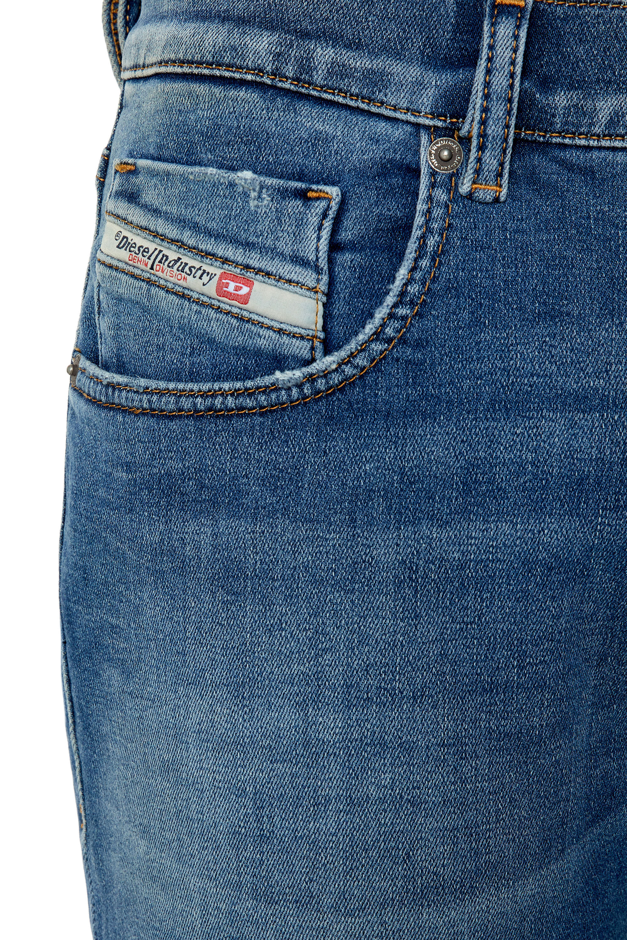Diesel - Man's Slim 2060 D-Strukt Joggjeans® 068CX, Medium blue - 5