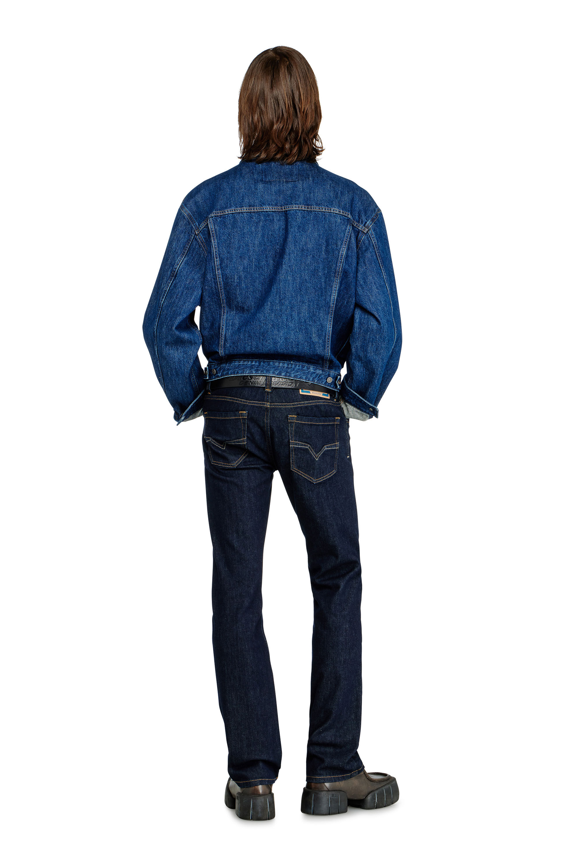 Men's Regular Jeans | Dark Blue | Diesel 1985 Larkee