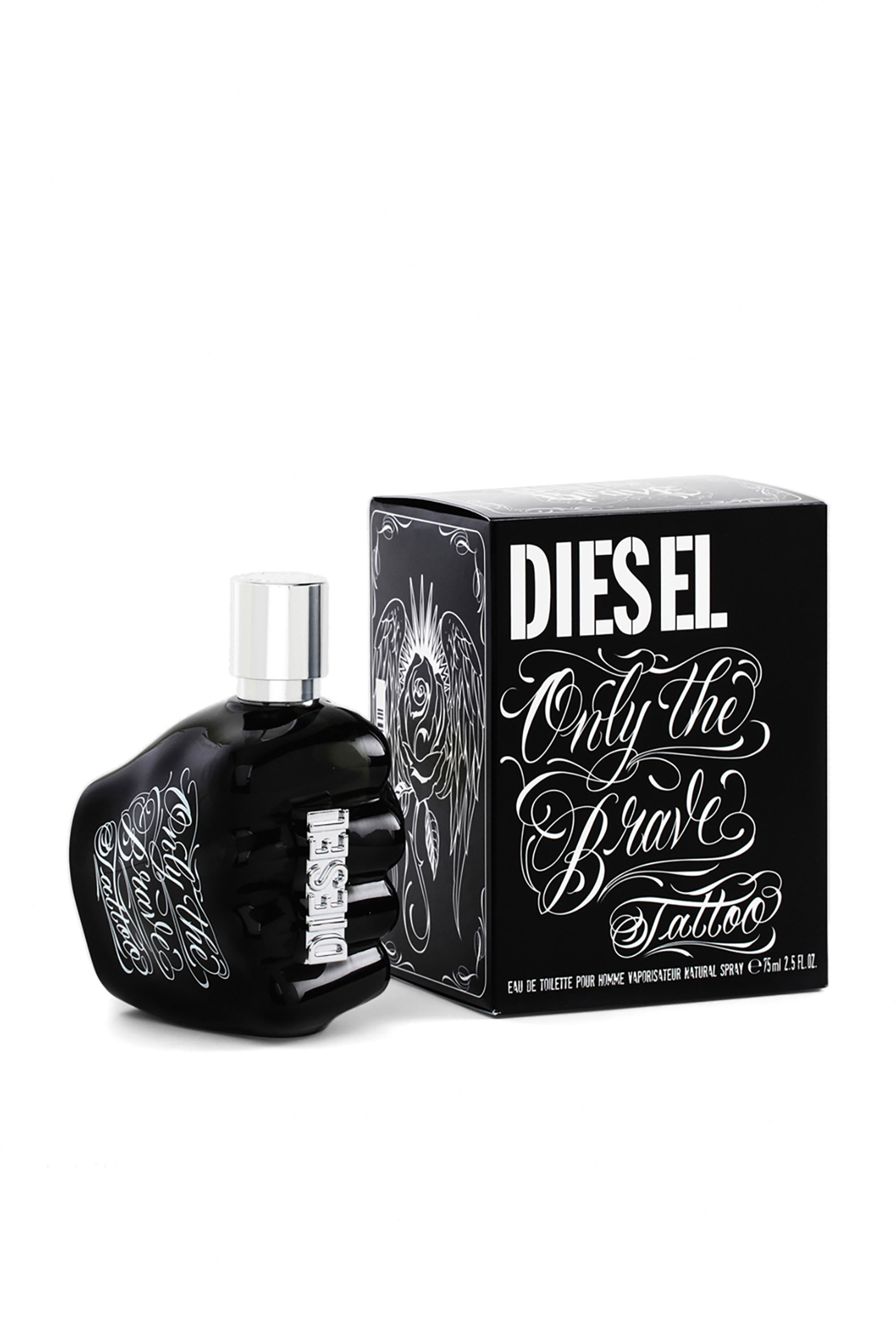 Diesel - ONLY THE BRAVE TATTOO 75ML, Black - Image 3