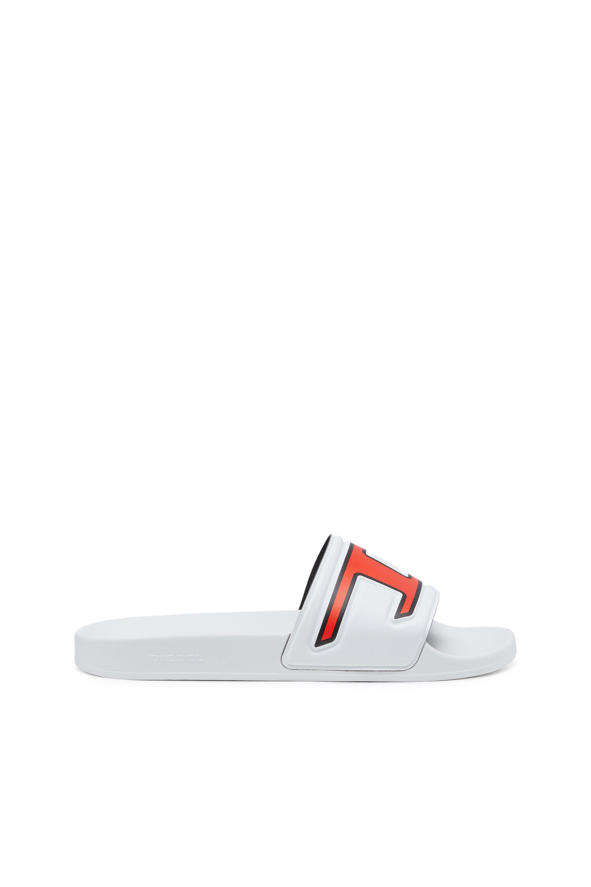 Diesel - SA-MAYEMI D, Man Sa-Mayemi-Pool slides with embedded D logo in Multicolor - Image 1