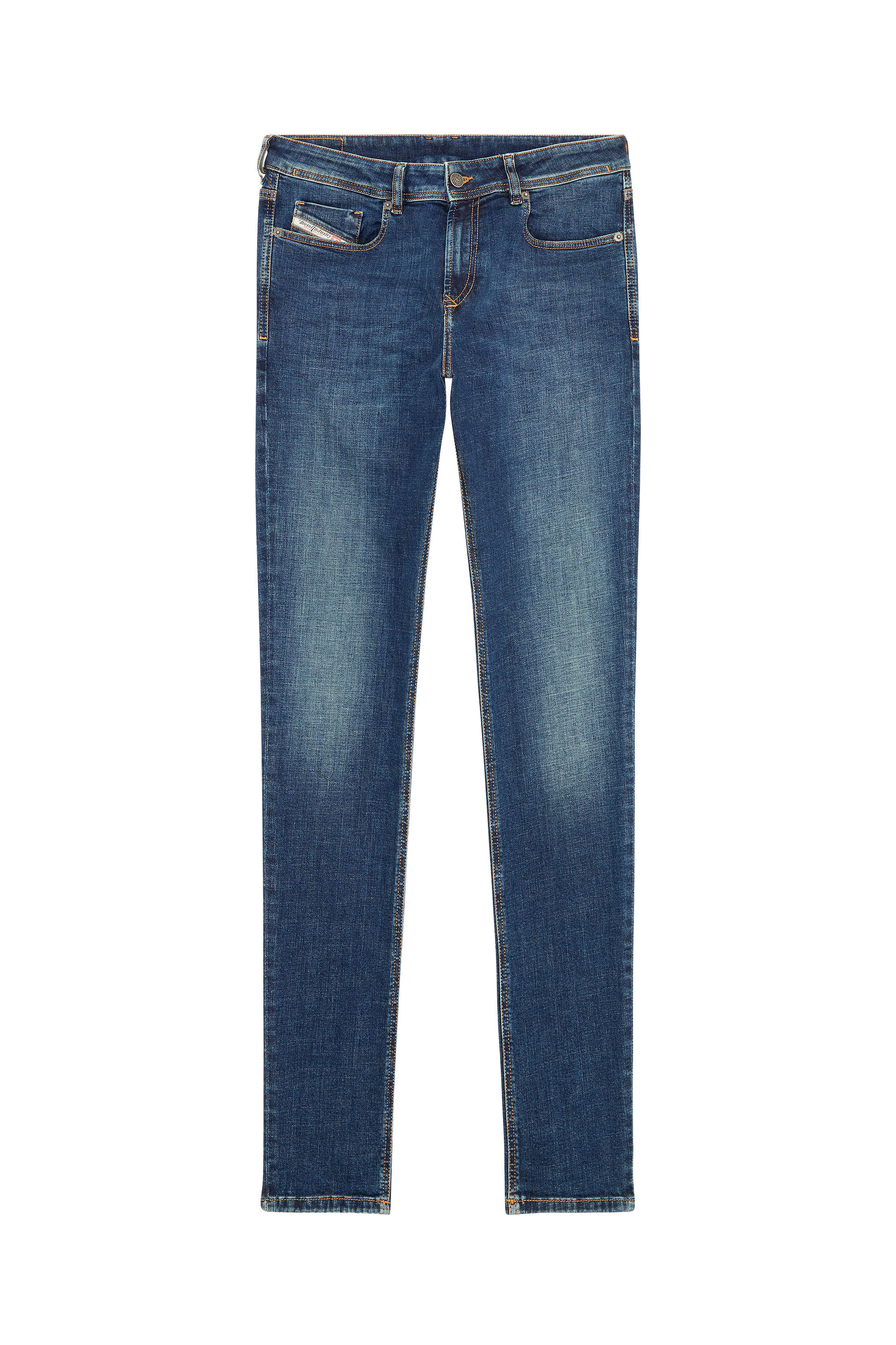 Diesel - 1979 Sleenker 09E95 Skinny Jeans, Dark Blue - Image 2