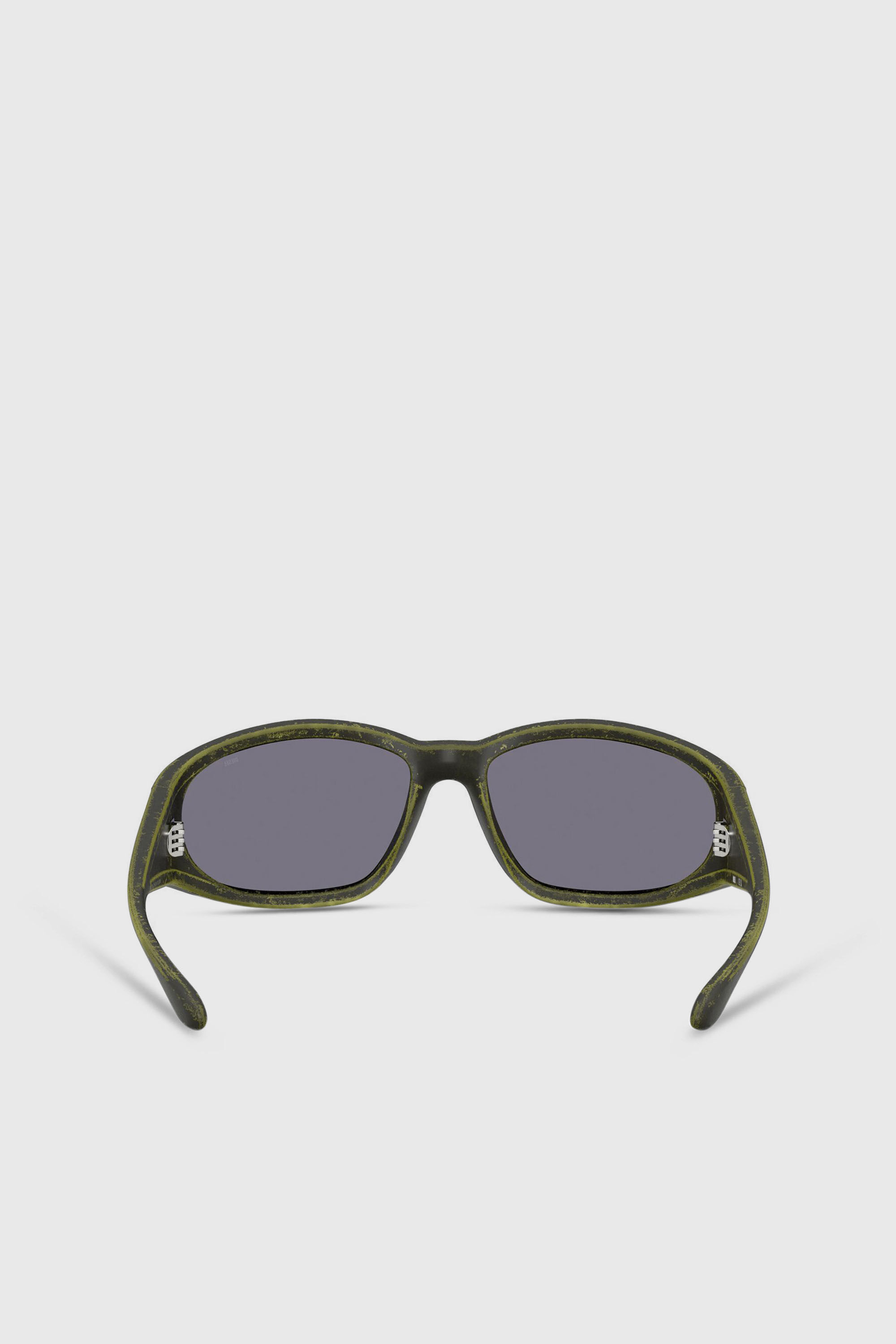 Diesel - 0DL3002, Unisex's Rectangular sunglasses in acetate in Green - 3
