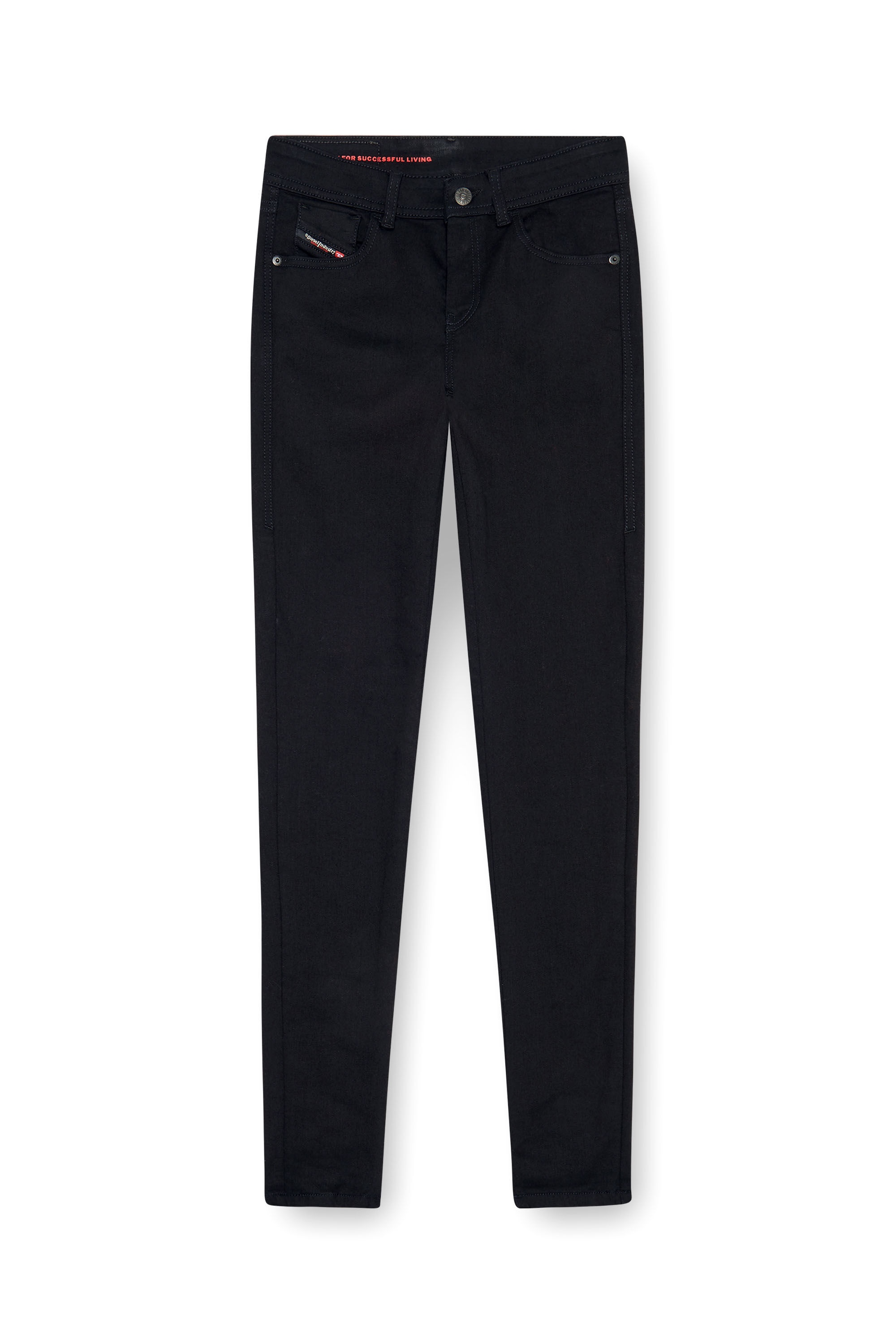 Diesel - Woman's Skinny Jeans 2017 Slandy 069EF, Black/Dark grey - 6