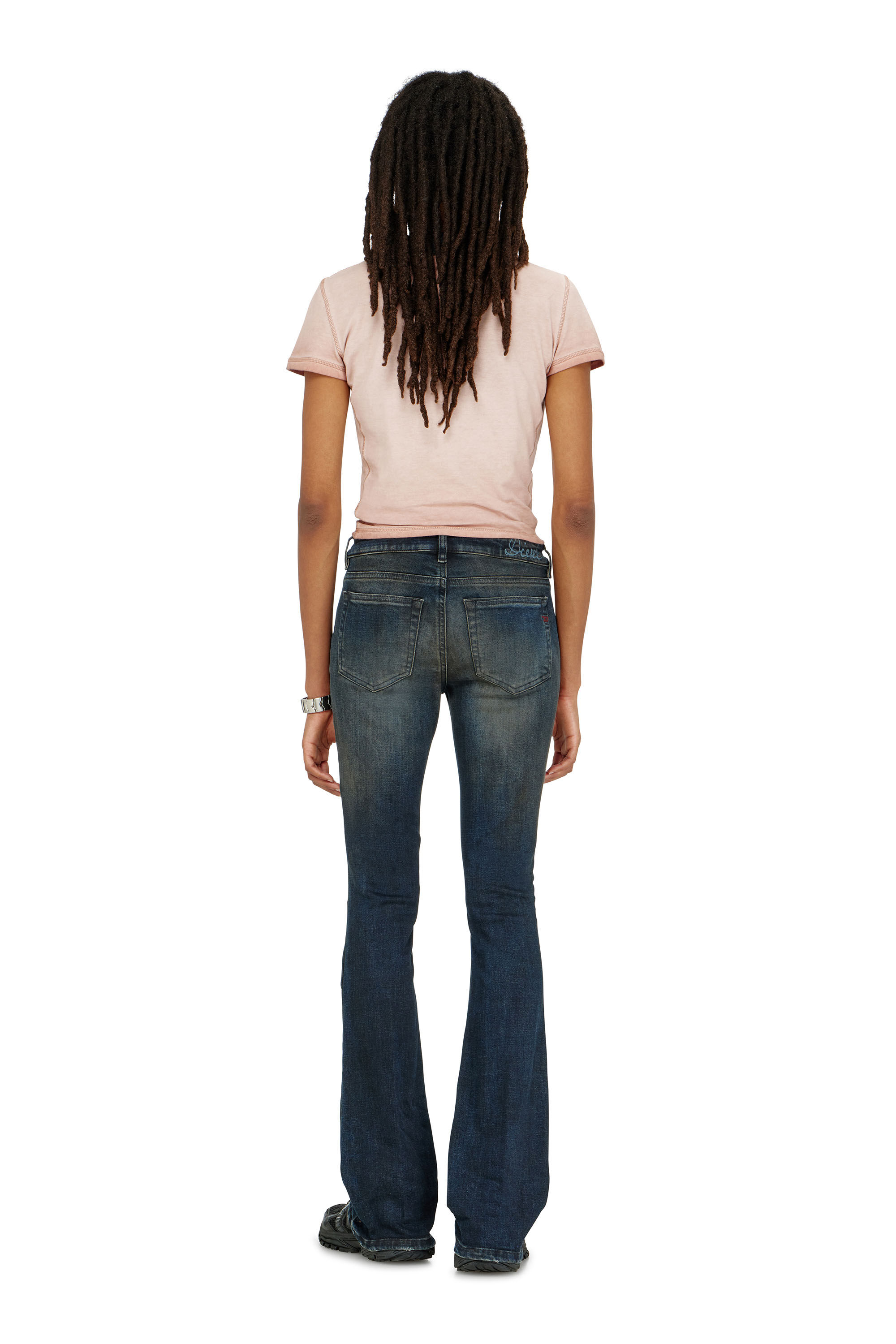 Diesel - Woman's Bootcut Jeans 1969 D-Ebbey 09P69, Dark Blue - 3