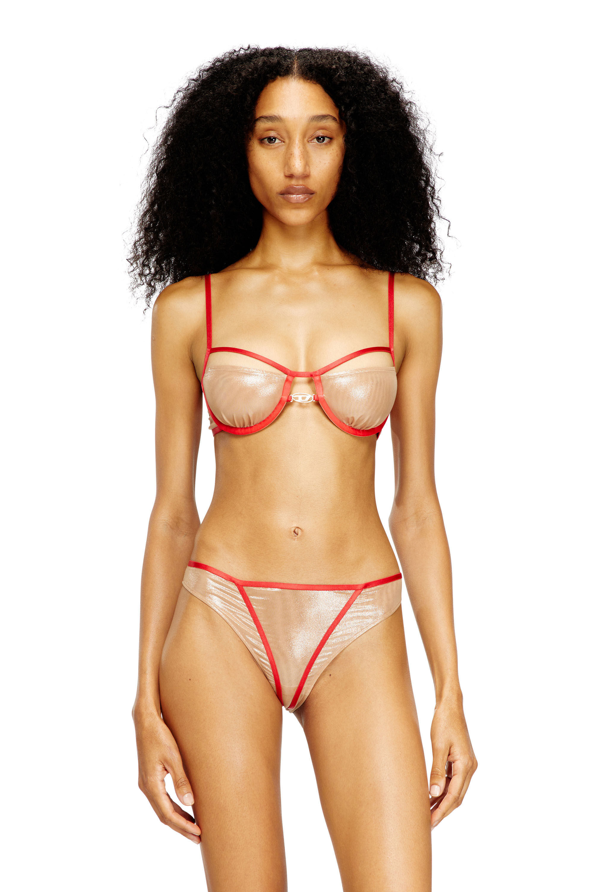 Diesel - CINDY-GFT, Woman's Underwire bra with contrasting trims in null - 3