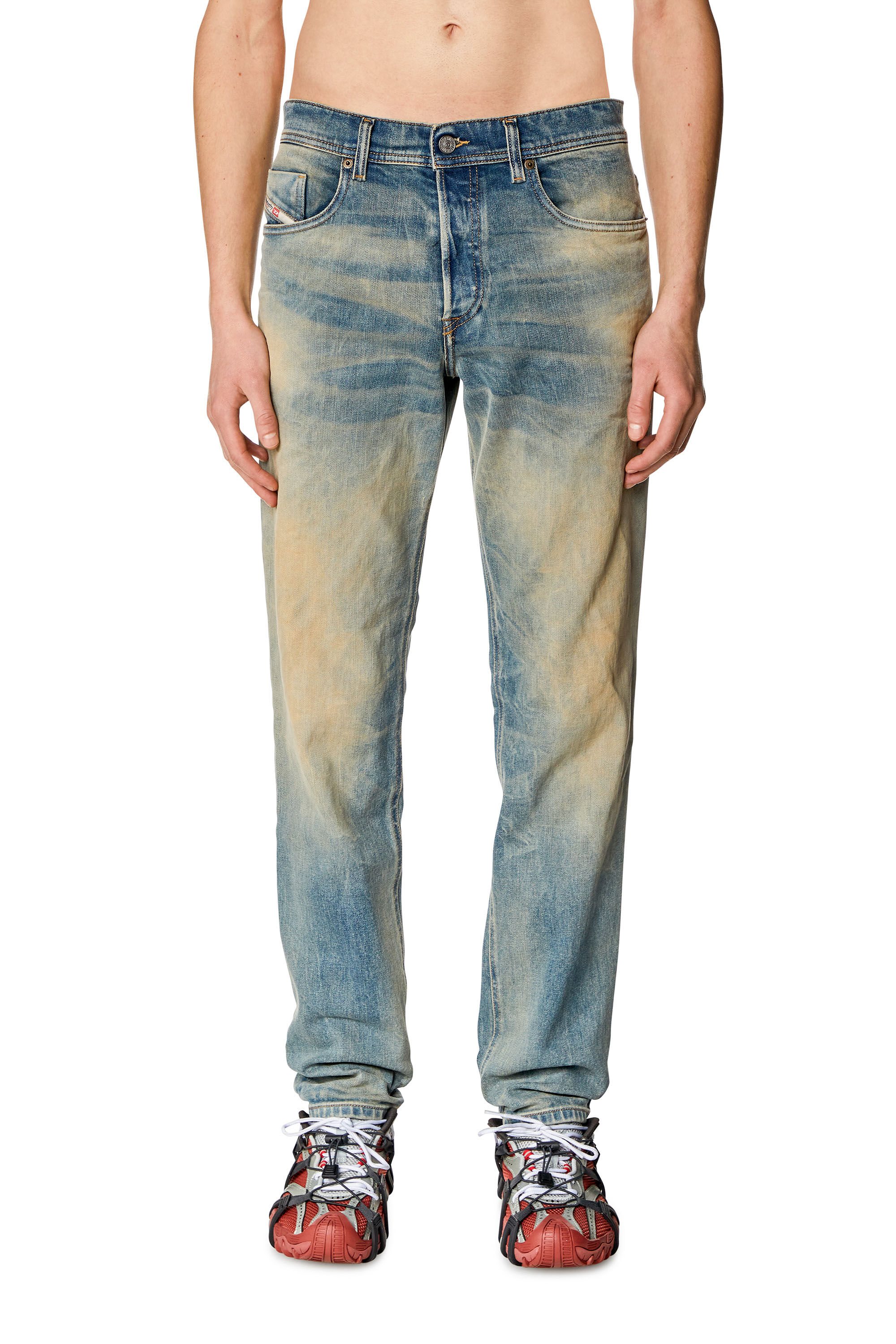 Diesel - Tapered Jeans 2023 D-Finitive 09H78, Medium blue - Image 3