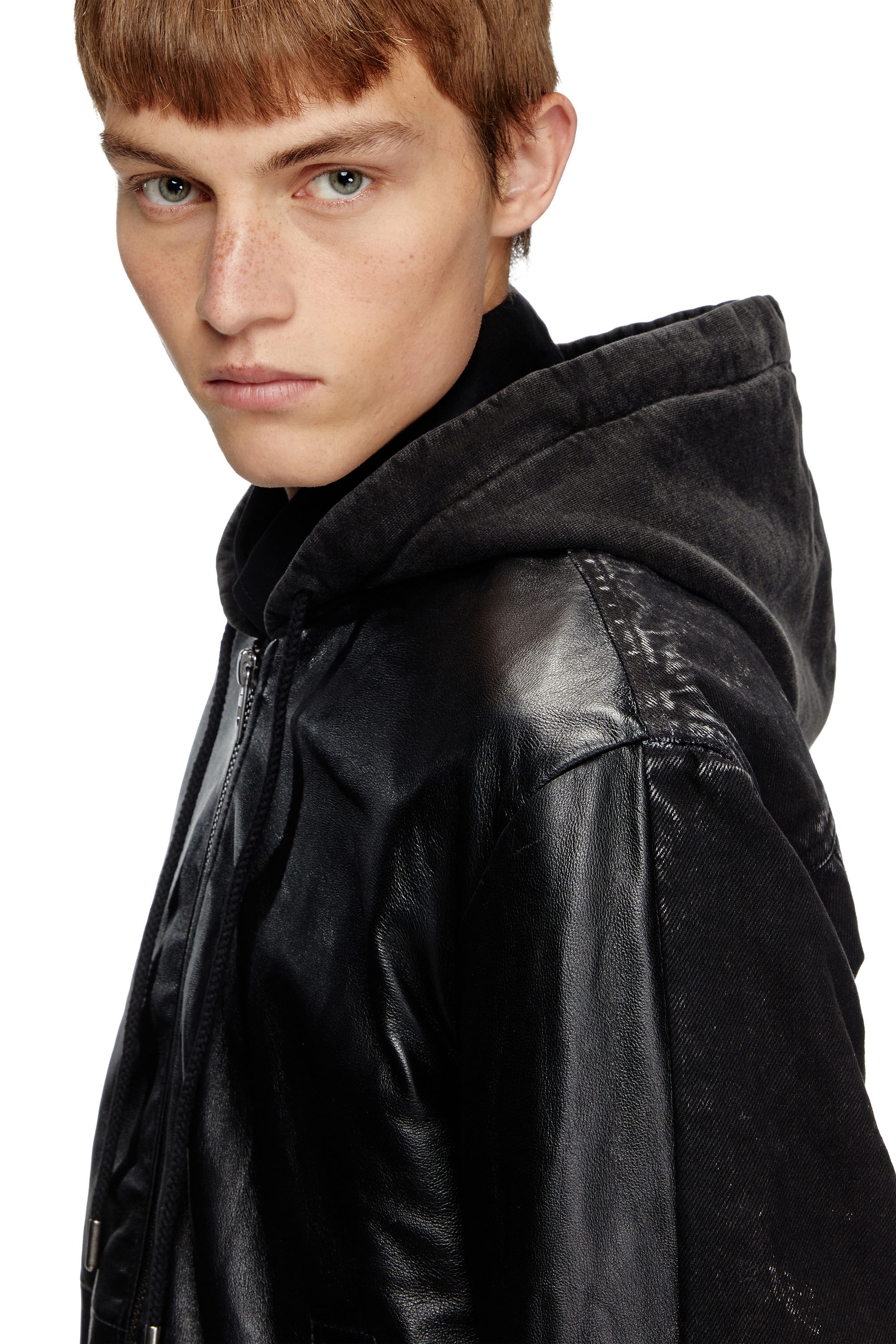 d*4様 archive diesel flare sleeve jacket Men's jackets: denim, leather, nylon, winter | Diesel®