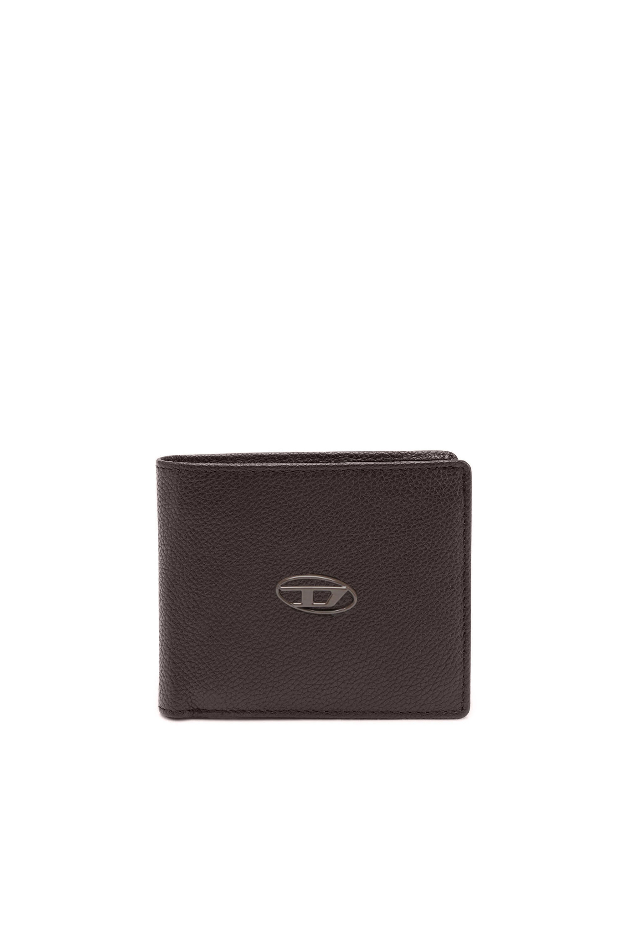 HIRESH S.II Man: Bi-fold wallet in grainy leather | Diesel