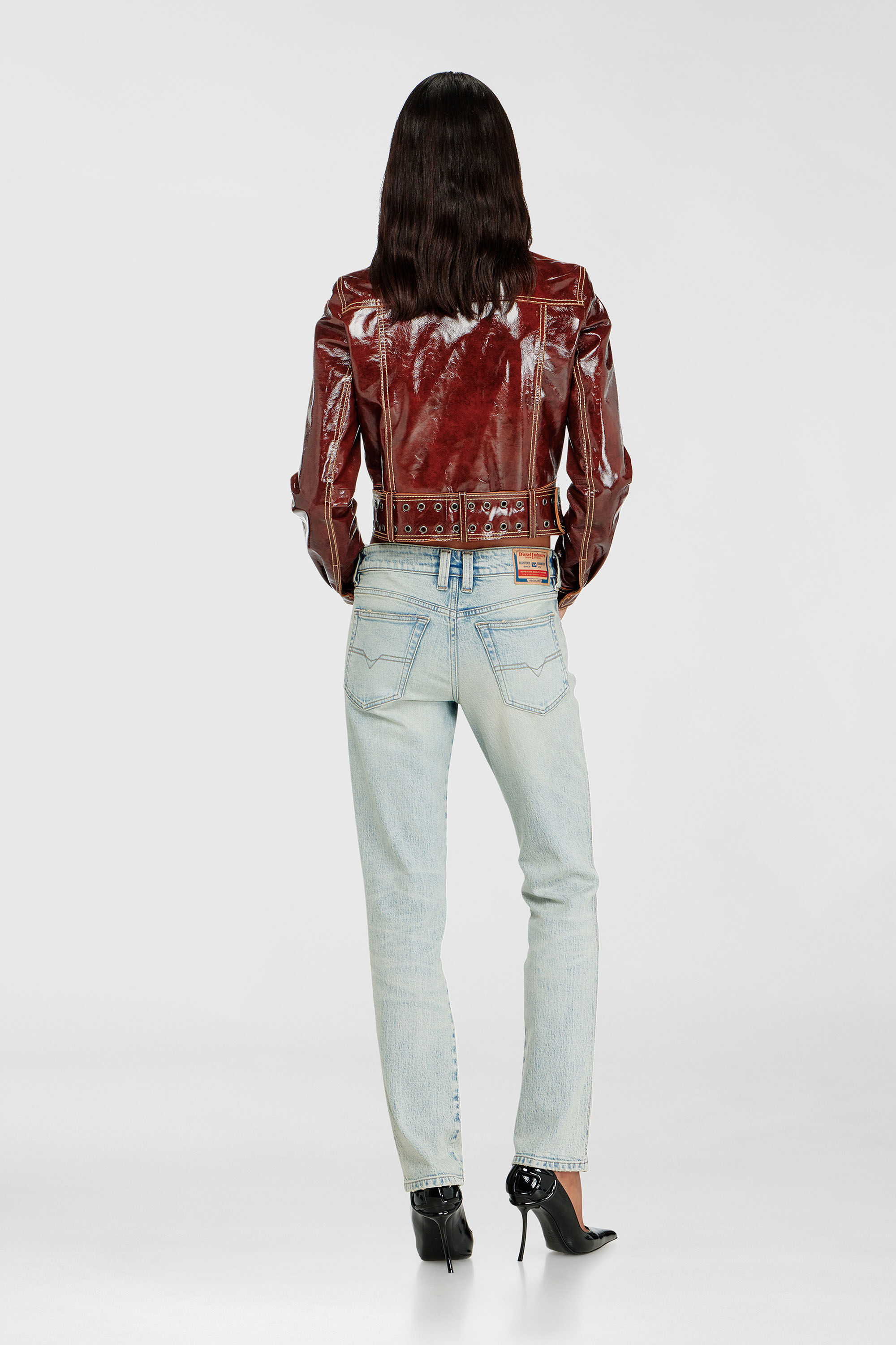 Diesel - Woman's Slim Jeans 1992 D-Jiann 0KBBK, Light Blue - 3