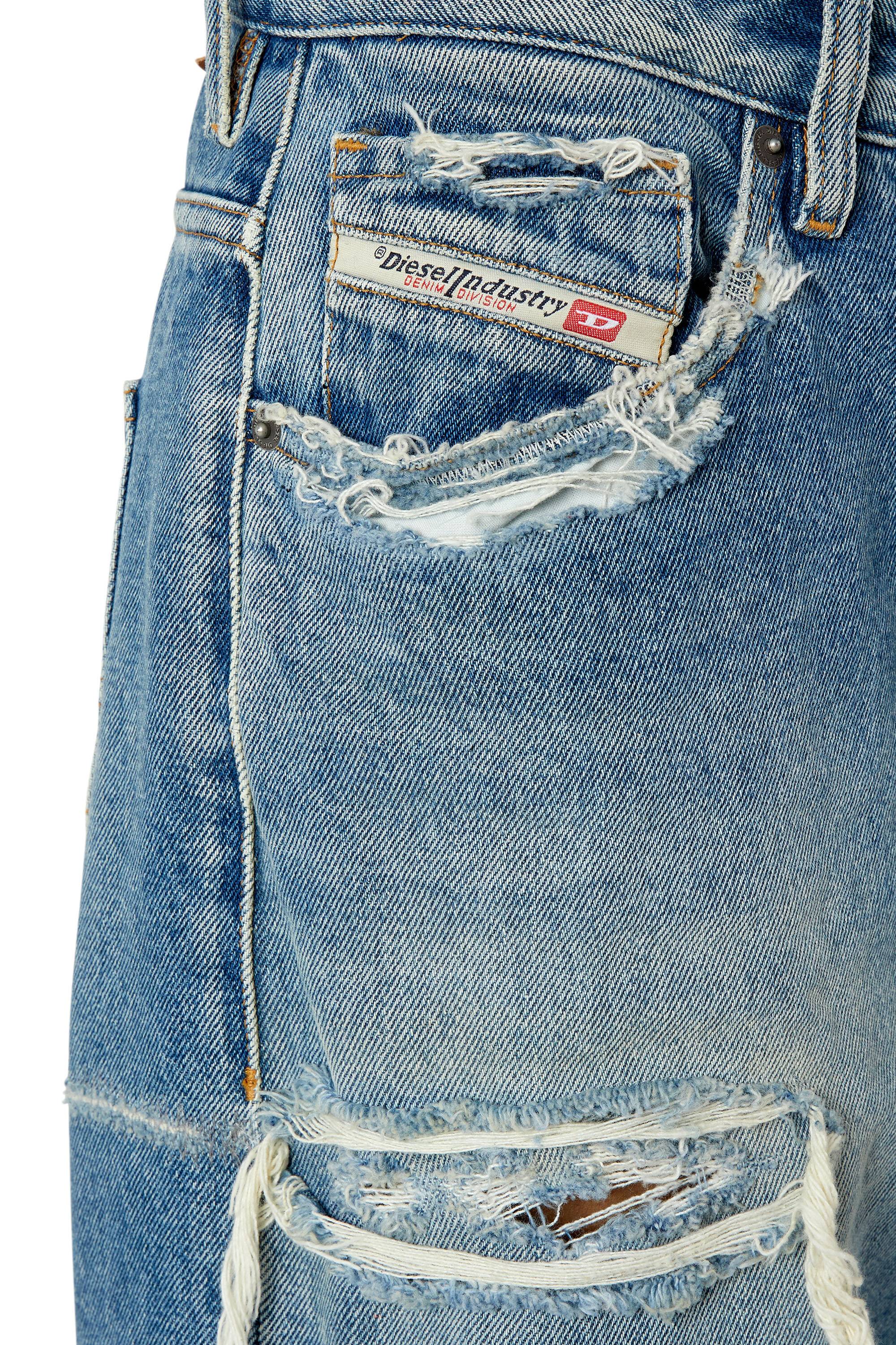 Diesel - Straight Jeans 1999 D-Reggy 007N3, Medium blue - Image 5