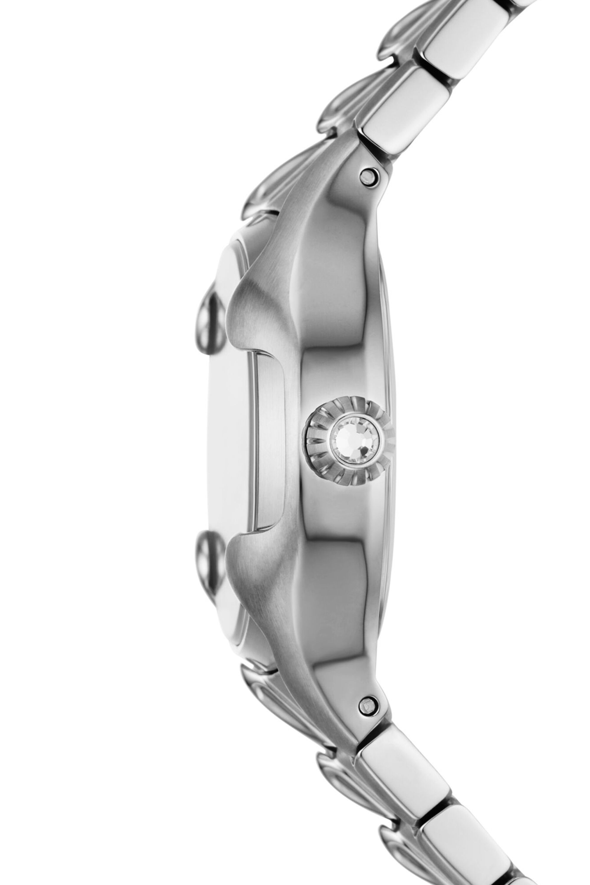 Women's Vert three-hand stainless steel watch | Silver | Diesel