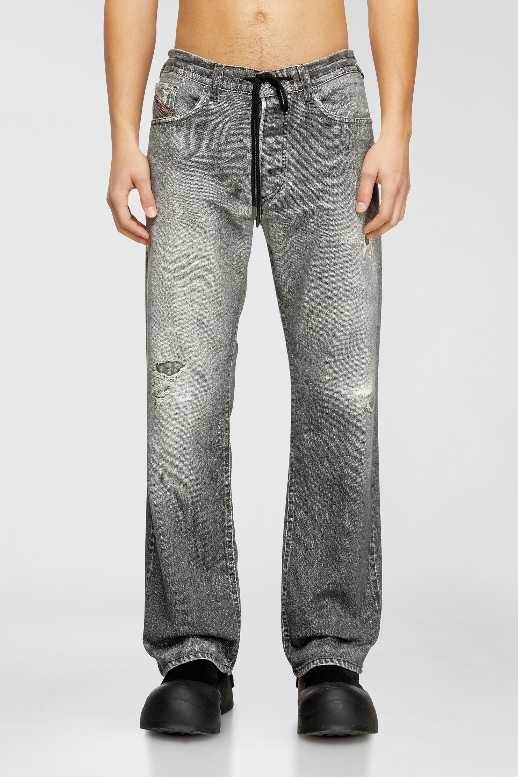 Diesel - Man's Relaxed 2080 D-Reel Joggjeans&reg; 068US, Grey - 2